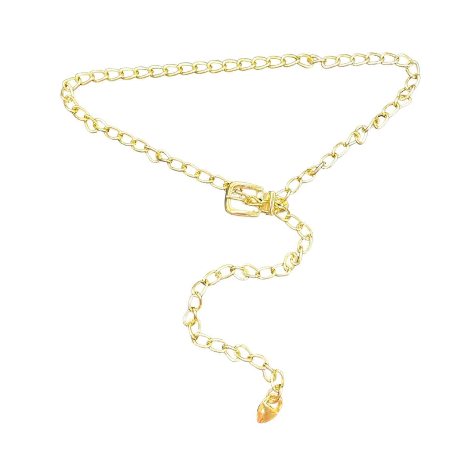 Vista 2 Cinto Heide Ribeiro Cinto Corrente Coração Heide Ribeiro preto