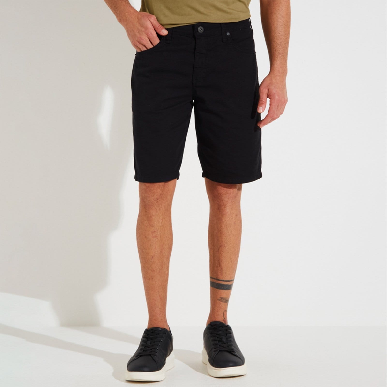 Bermuda Sarja Forum Paul Slim Ou25 Masculino