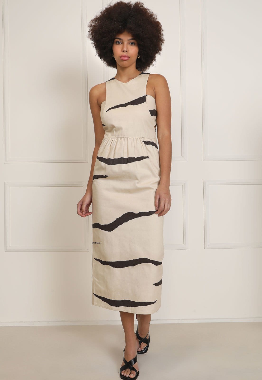 Vestido Cruise Midi Estampado