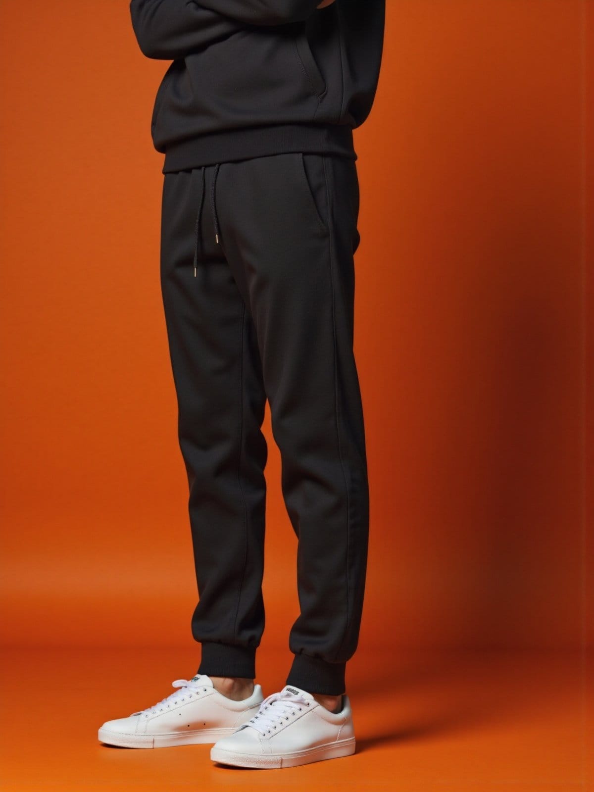 Vista 2 Calça de Moletom Grosso e Flanelado Debex Jogger Inverno Frio Treino Academia Debex preto