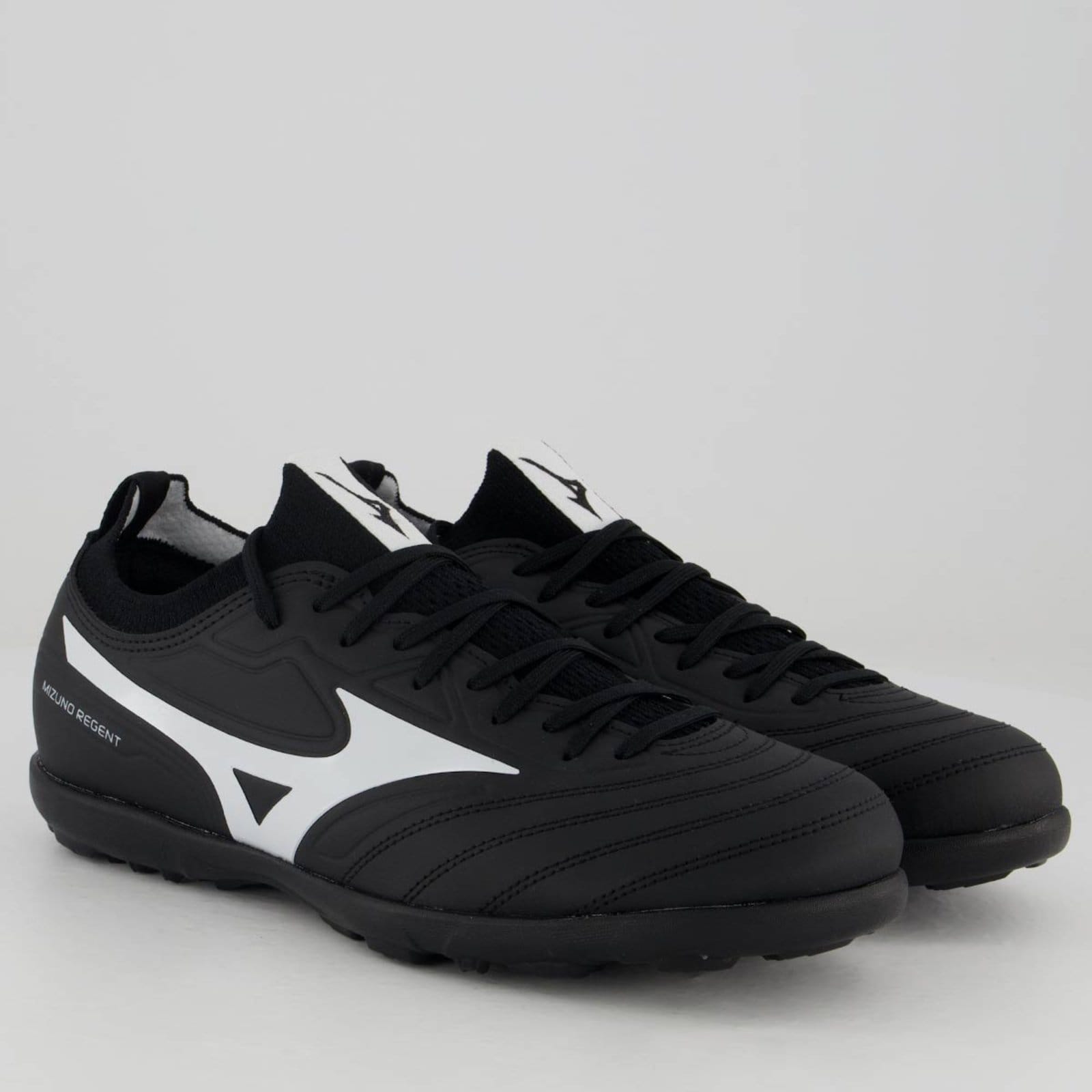 Vista 2 Chuteira Mizuno Regent AS Society Preta Mizuno preto