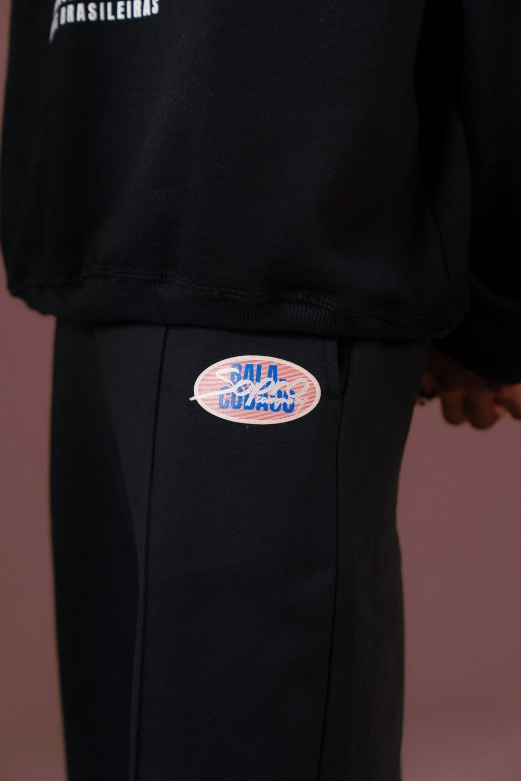 Vista 2 Calça de Moletom Sopro Precio Sopro preto