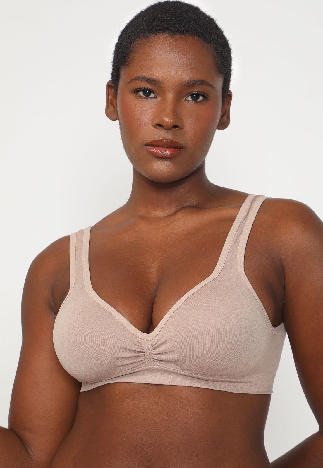 Vista 2 Kit 2pçs Top Trifil Triângulo Liso TRIFIL preto