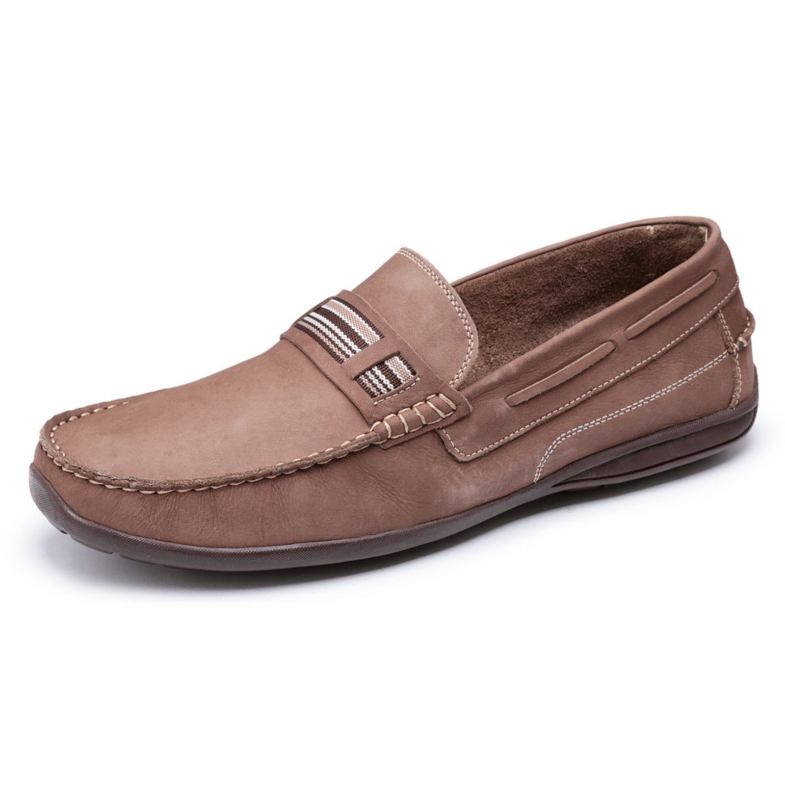 Mocassim Centuria Tamanho Especial Couro Osso