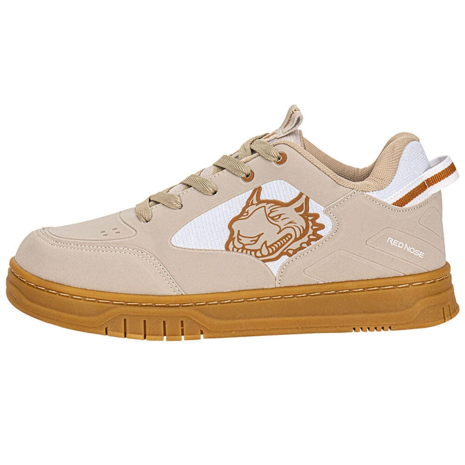 Vista 2 Tênis Masculino Siesta Red Nose Rnvm606 0290606 Bege Red Nose bege red