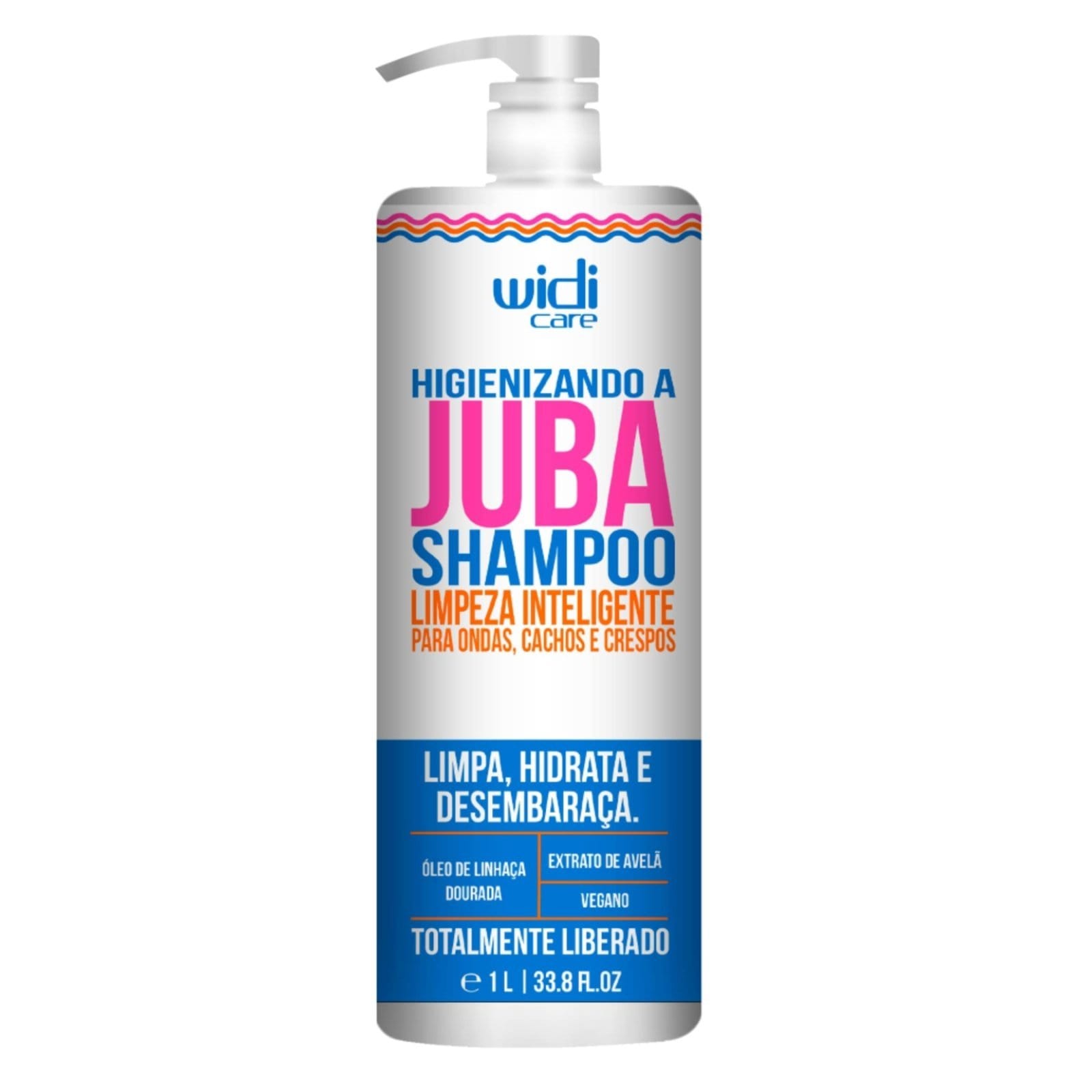 Shampoo Widi Care Higienizando A Juba Cachos E Crespos 1 L