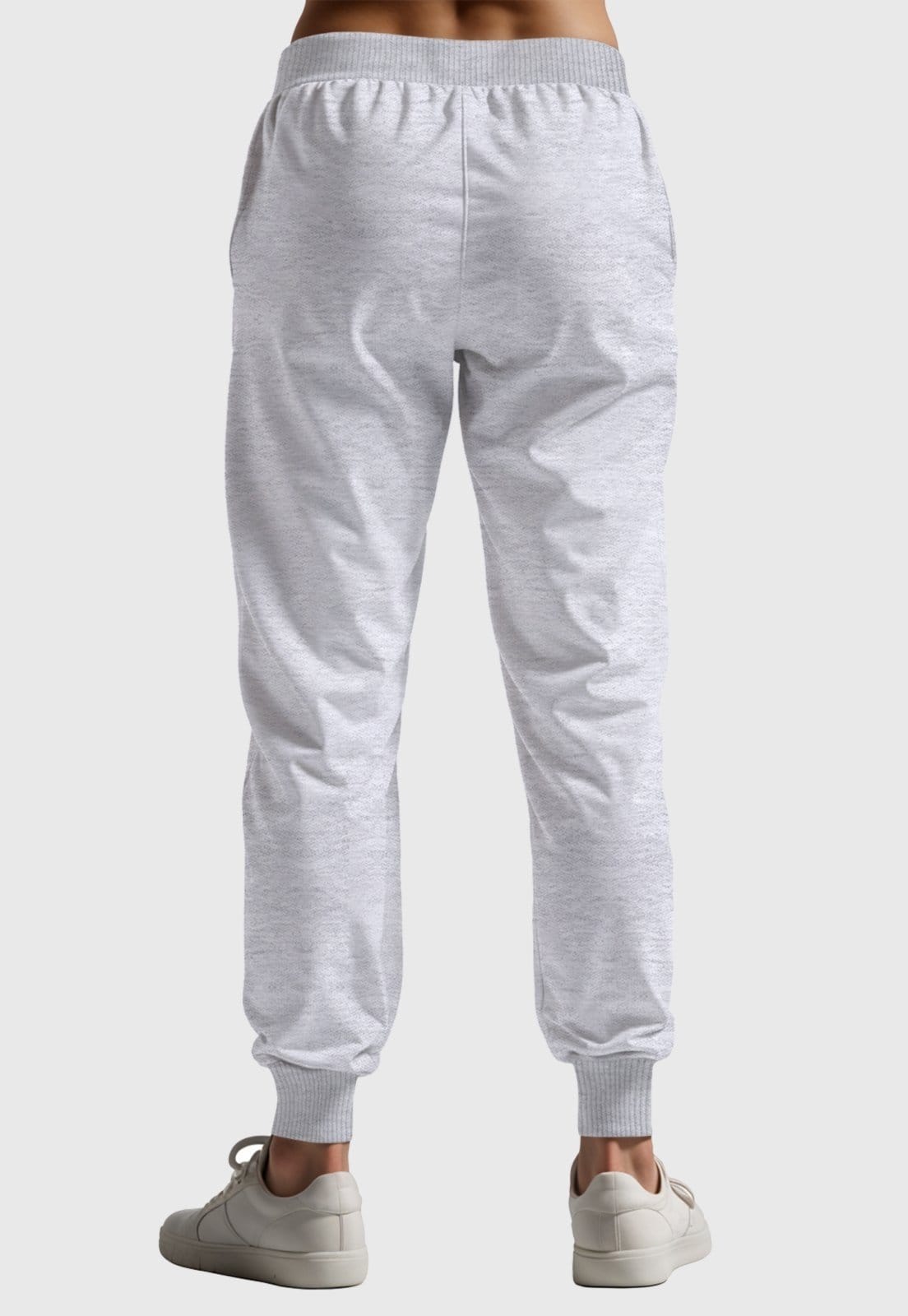 Vista 2 Calça Moletom Feminina Lisa Básica Benellys Claro Benellys cinza