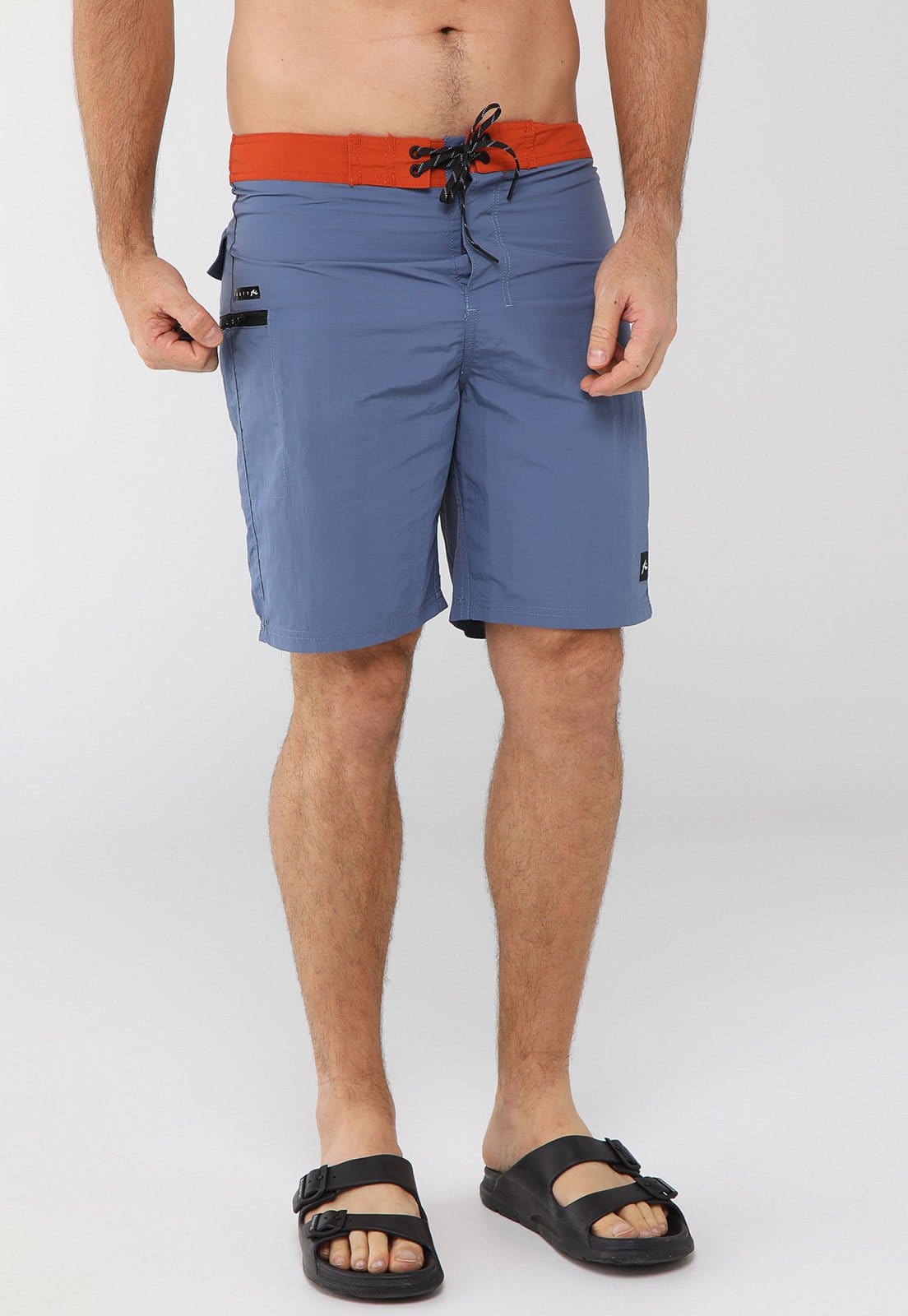 Vista principal Boardshort Masculino Rusty IMP Glory Rusty azul