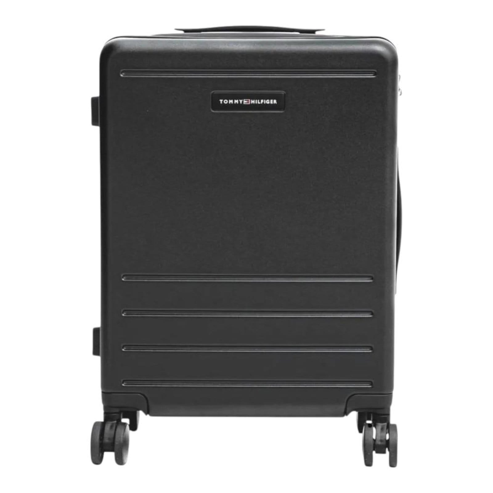 Vista principal Mala Tommy Hilfiger Cabin Size Textured Trolley Masculino Tommy Hilfiger preto