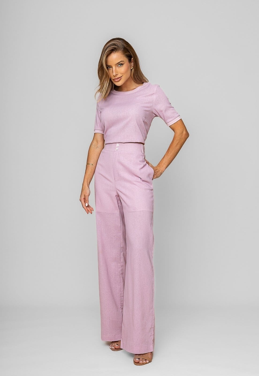 Calça Reta Lisa Alfaiataria Salvatore