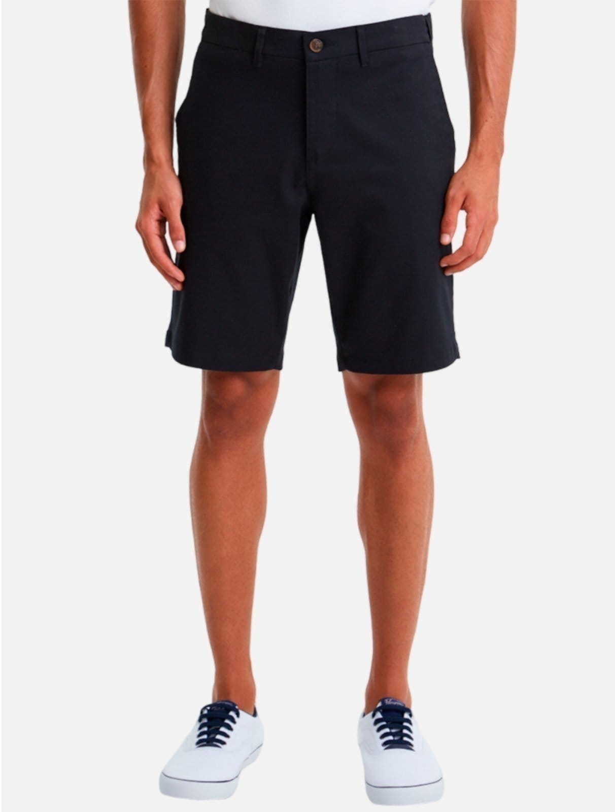 Bermuda Original Penguin Chino Slim Alfaiataria Preta