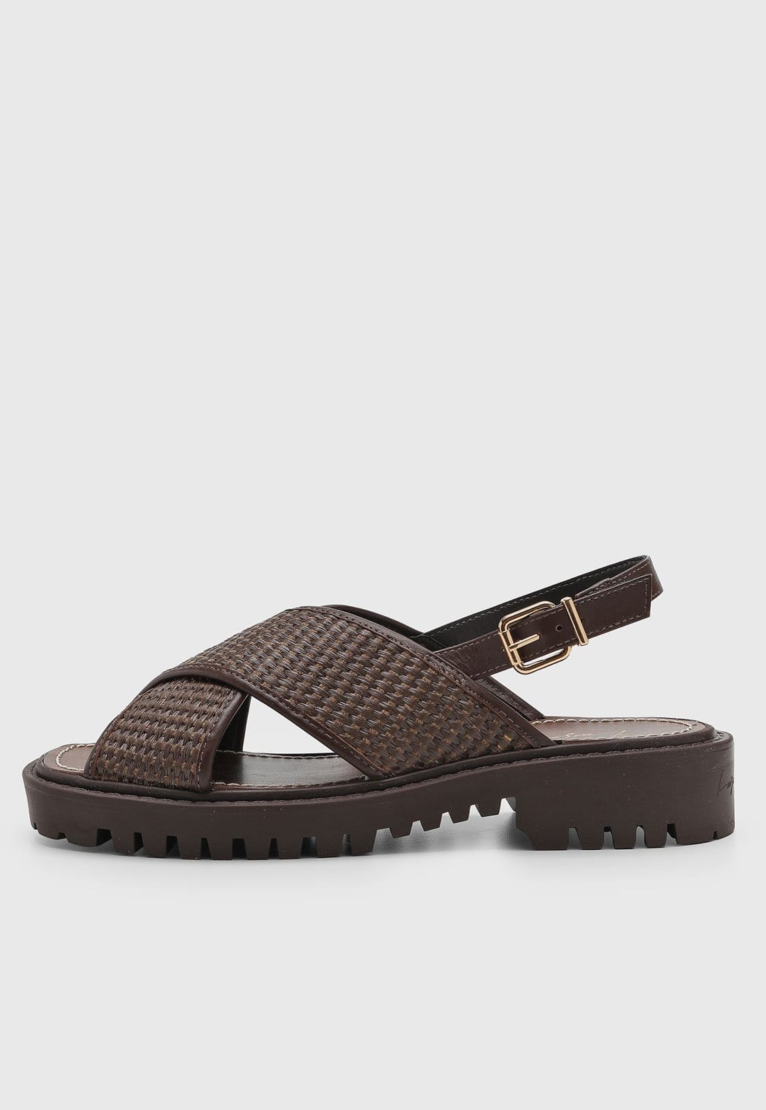 Sandália Feminina Luiza Barcelos Tiras Trançadas