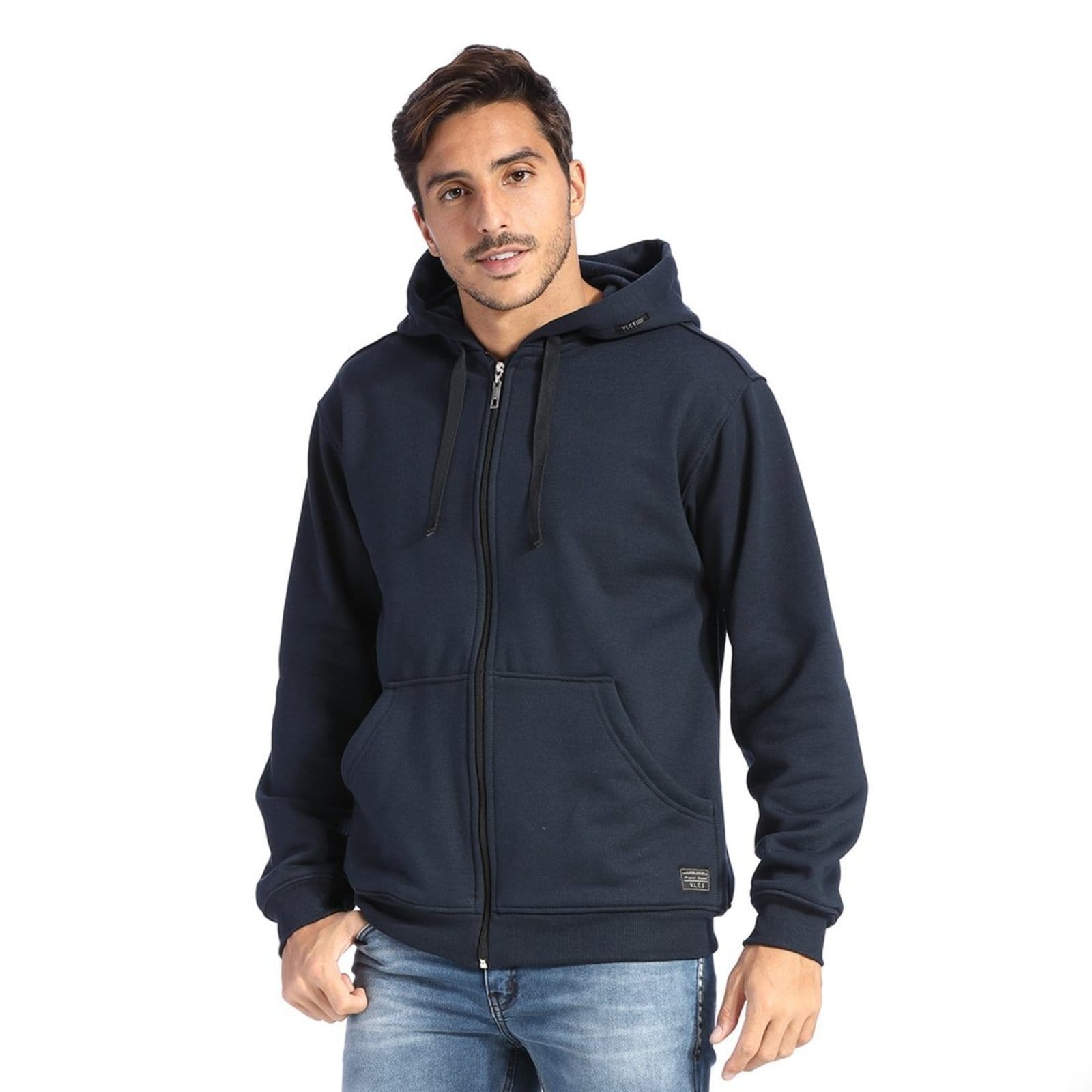 Moletom Masculino Capuz Aberto Minimalista VLCS