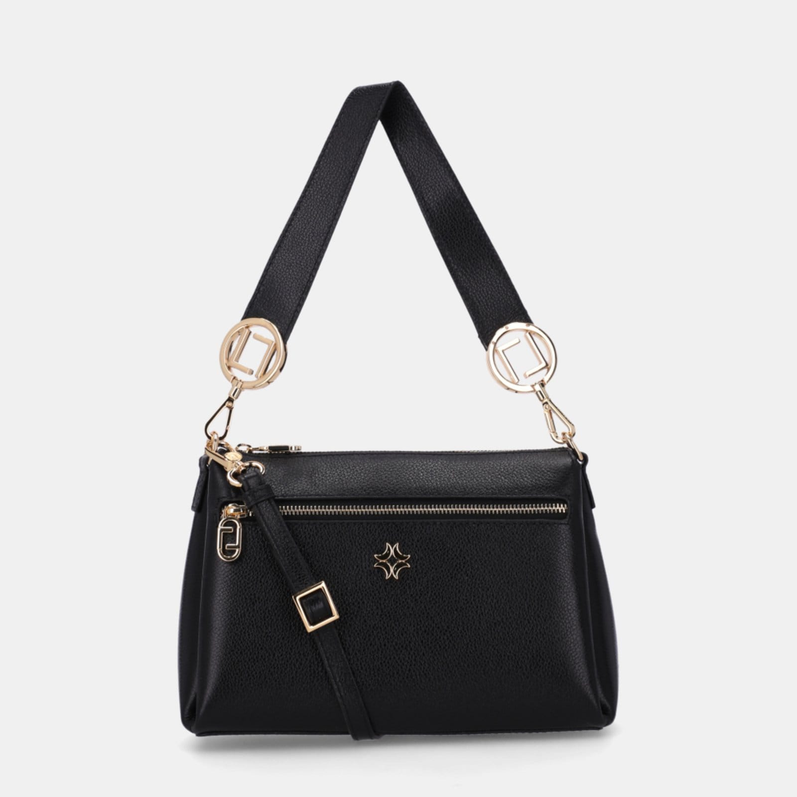 Vista principal Bolsa Tiracolo Média - 2000555 Luz Da Lua Luz Da Lua preto