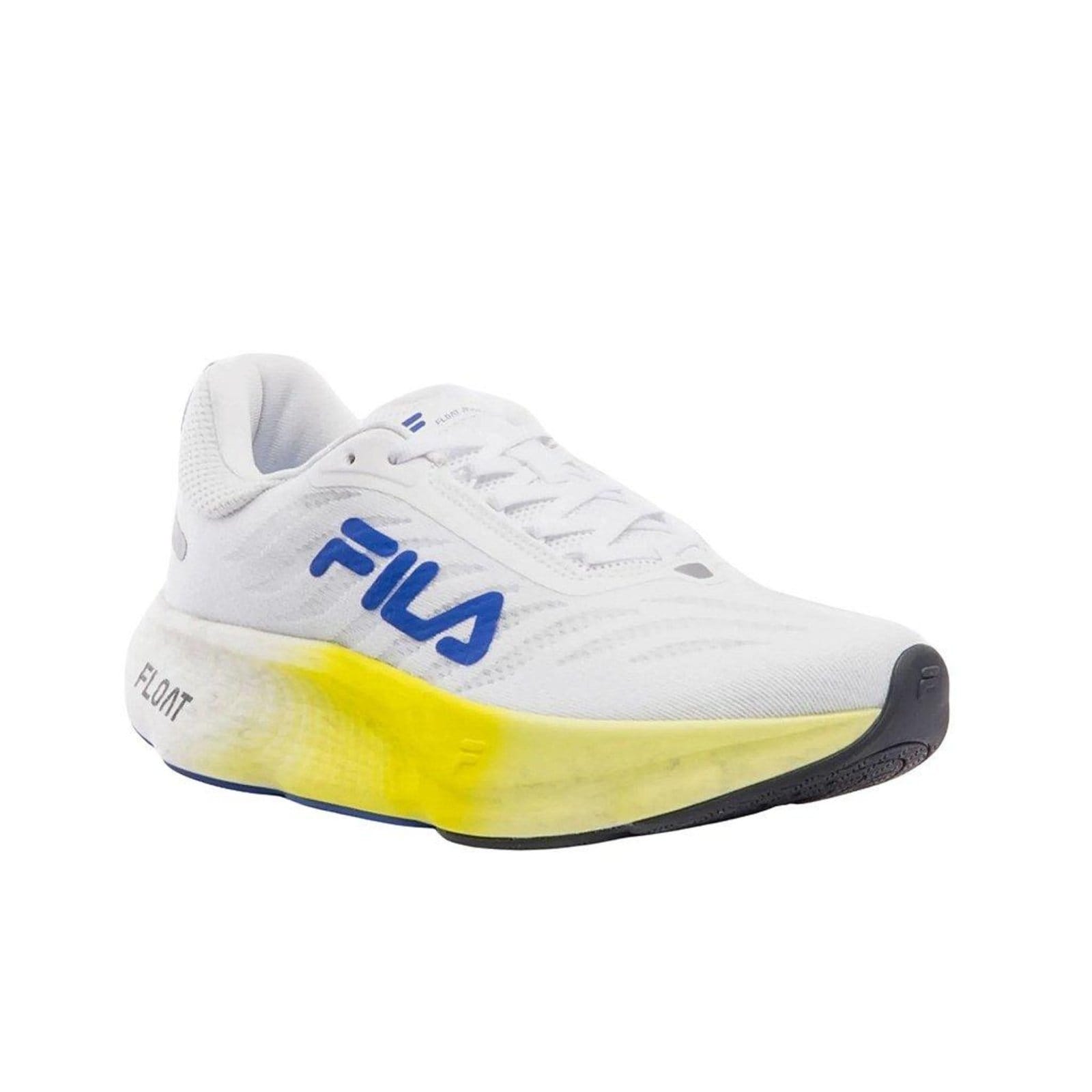 Vista 2 Tenis Fila Float Maxxi 2 Feminino Branco e Azul Royal Branco Fila branco azul