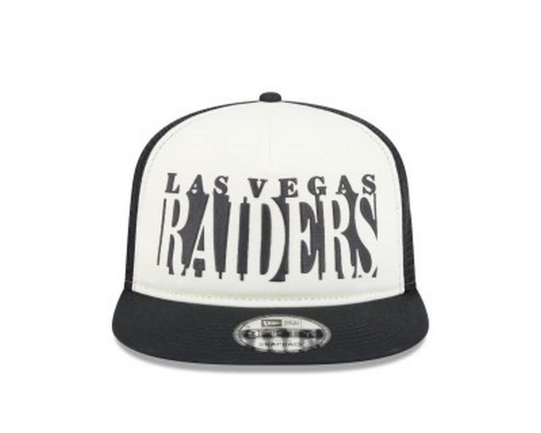 Vista 2 Boné New Era 9FIFTY A-FRAME SNAPBACK Las Vegas Raiders NFL new era preto