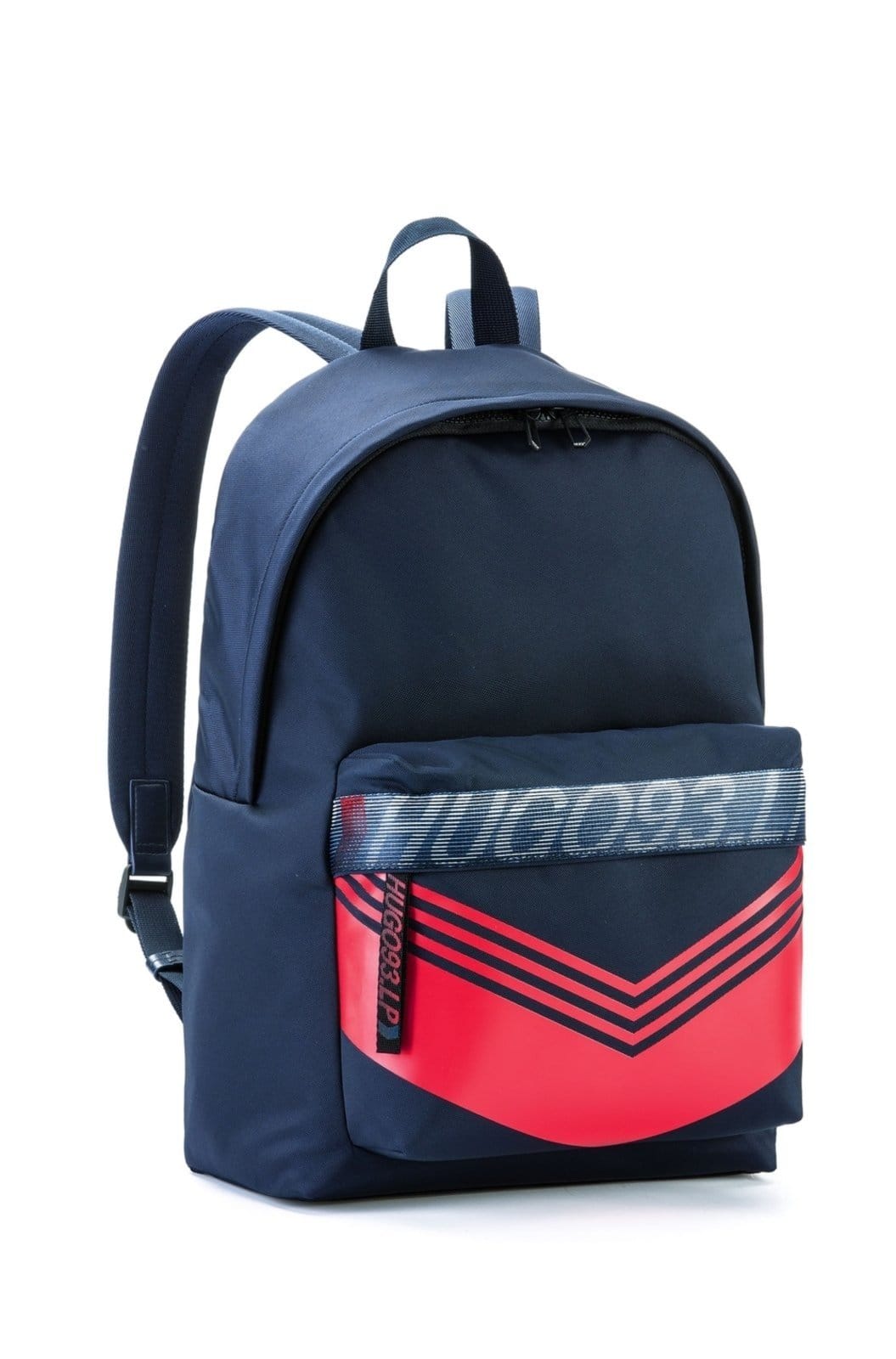 Vista 2 Mochila De Nylon Unissex De Edição Especial HUGO azul