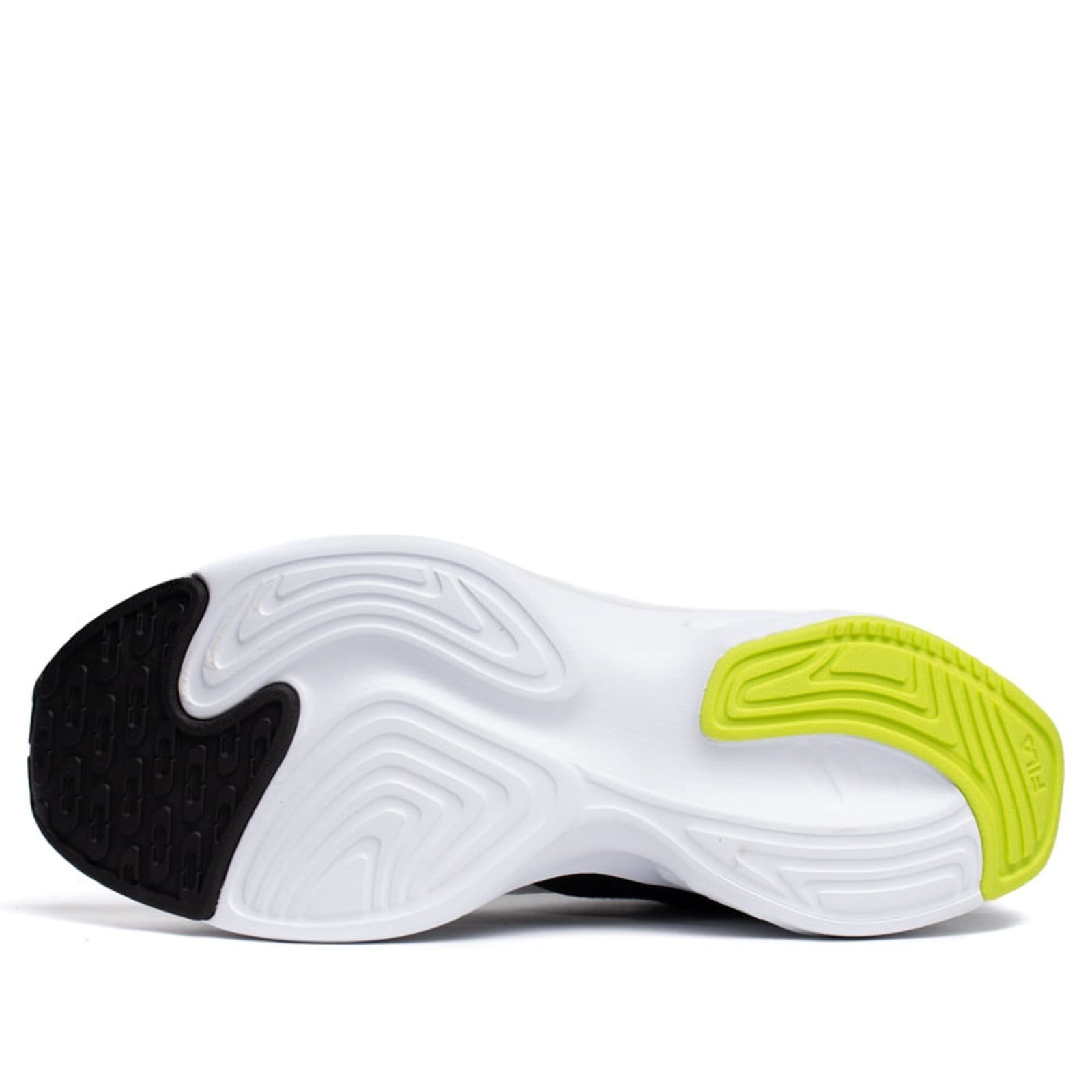 Vista 2 Tênis Masculino Fila Recovery Amortecimento Preto Fila branco