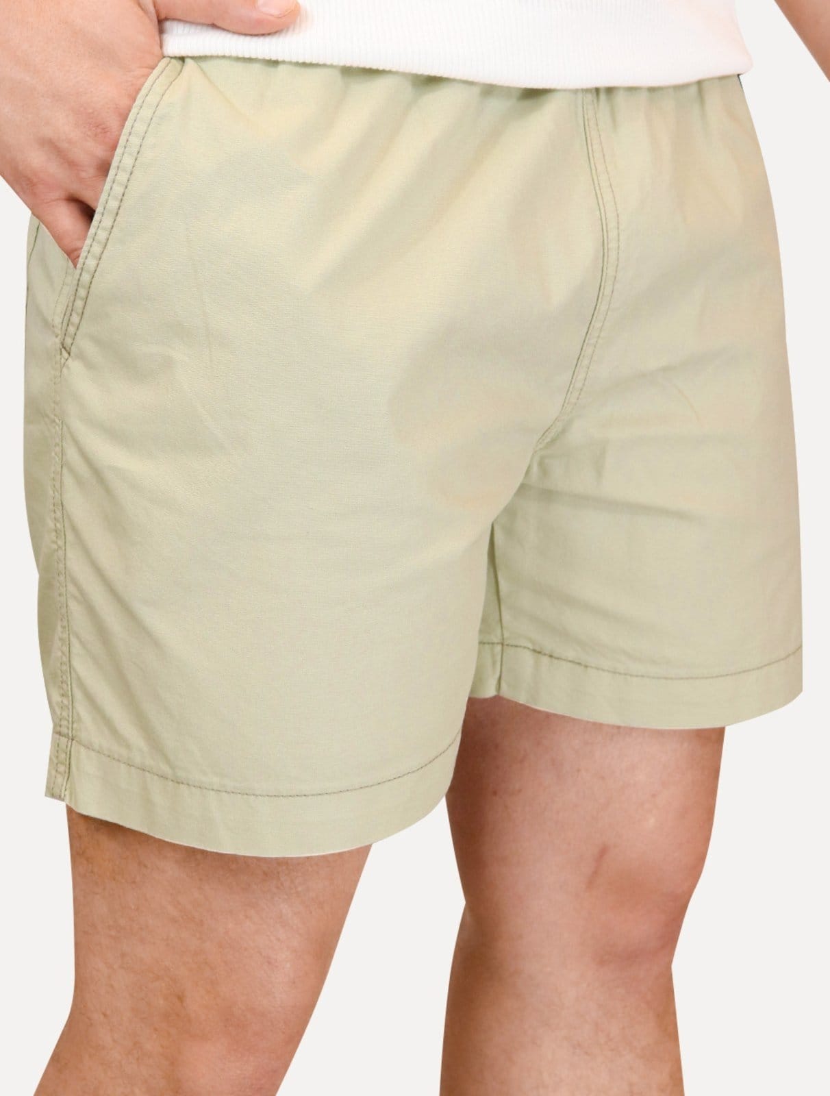Shorts Levis Masculina Sarja Chino String Creme