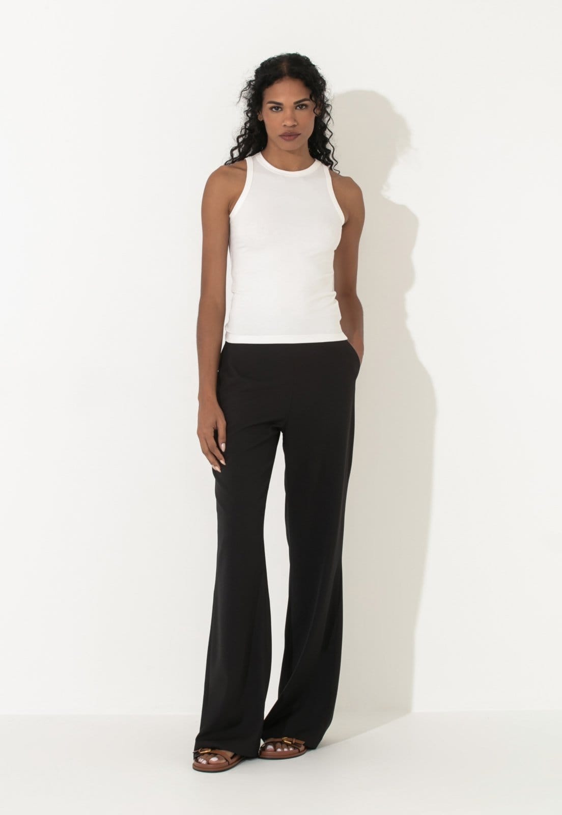 Calça Alfaiataria Traymon Cintura Alta