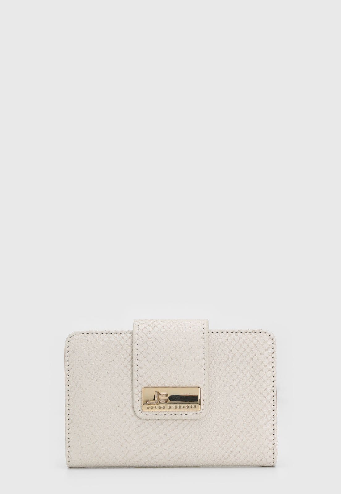 Vista 2 Carteira Feminina Jorge Bischoff Lezard Off-White Jorge Bischoff off-white white