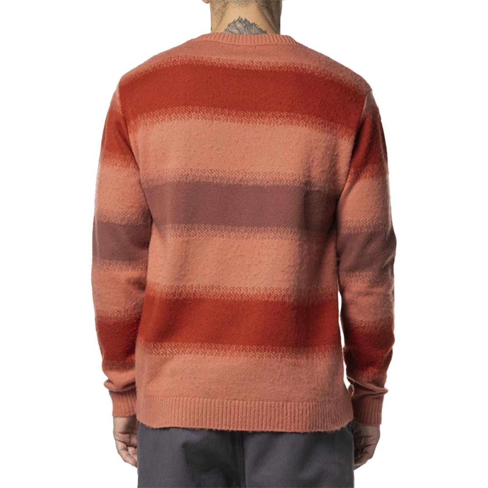 Vista 2 Tricot RVCA Spun Spirit Studio WT24 Masculino Multi Cores RVCA laranja