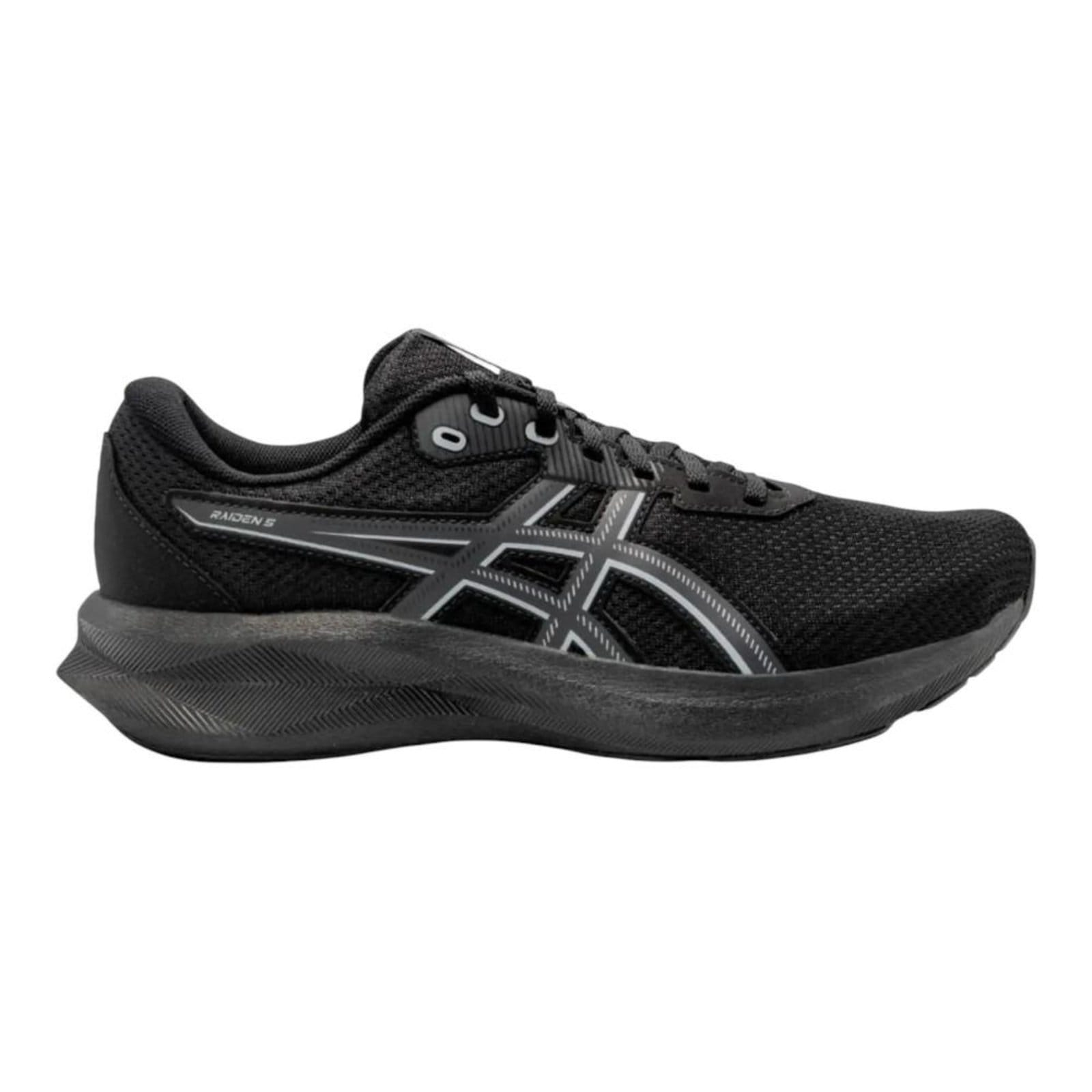 Vista principal Tênis Asics Raiden 5 001 Masculino ASICS preto