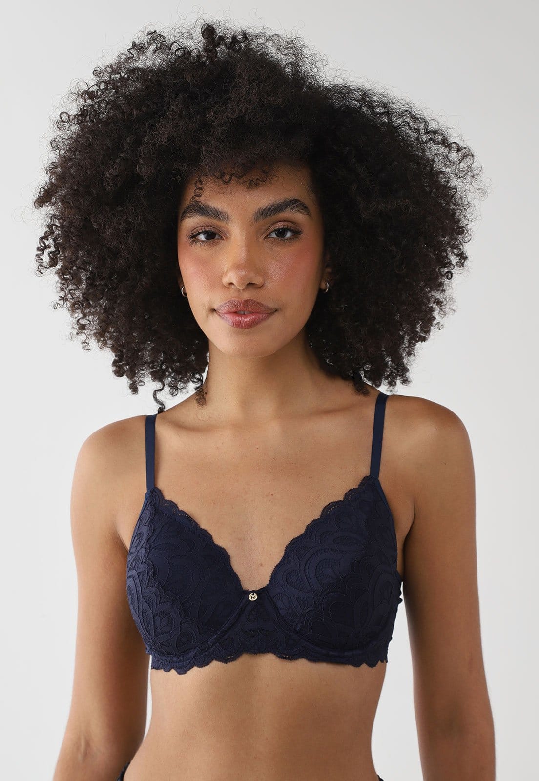 Sutiã Meia-Taça Feminino Hope Renda Bojo