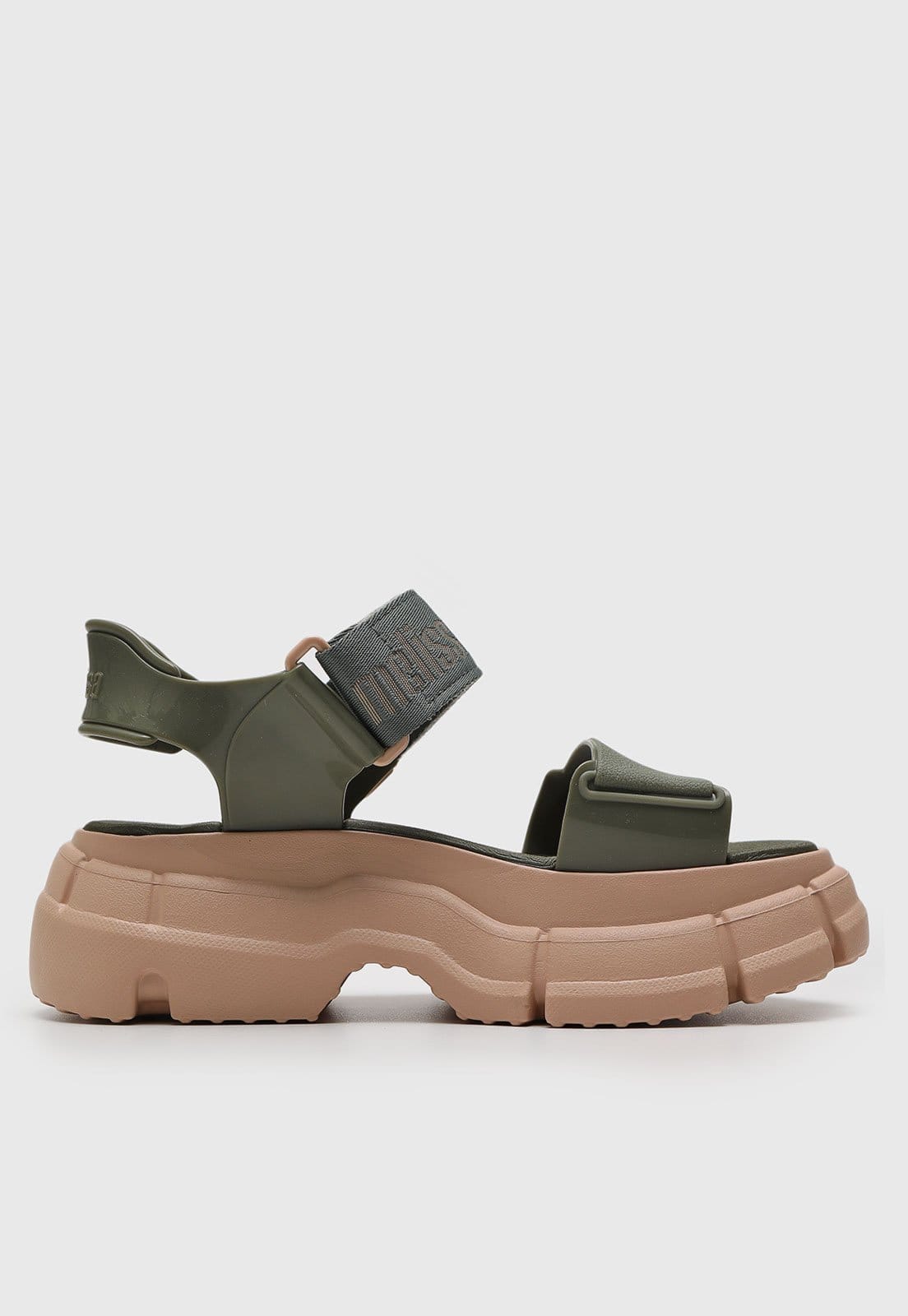 Vista 2 Sandália Flatform Melissa Pulse Melissa verde