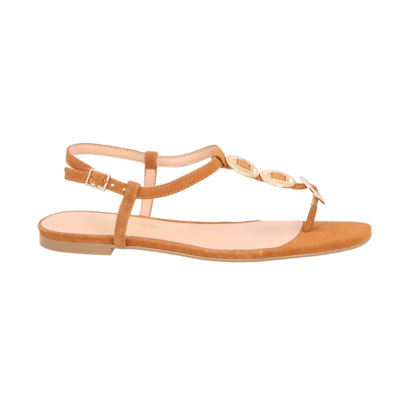 Vista principal Rasteira Luiza Barcelos 11600279 Luiza Barcelos marrom