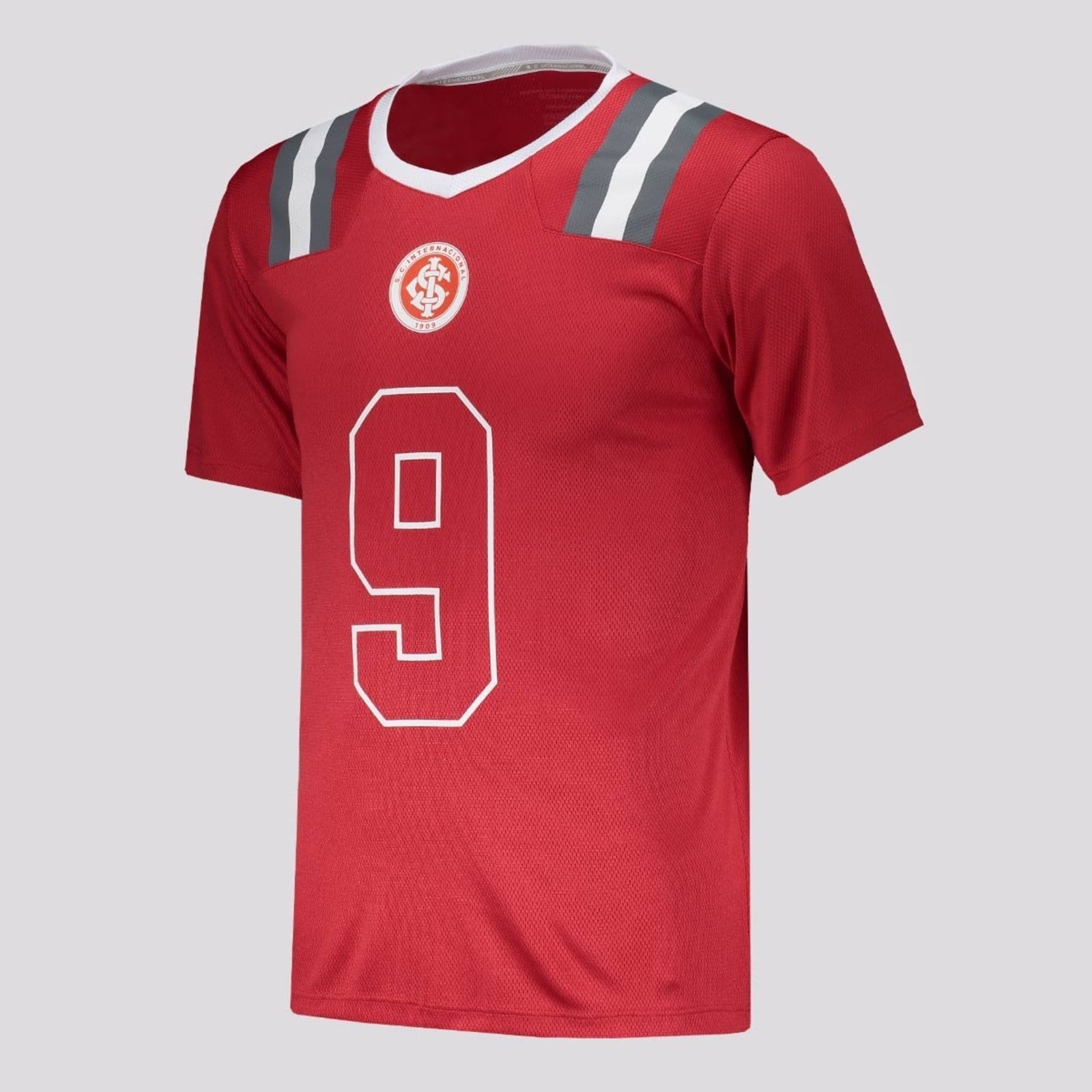 Vista 2 Camisa Internacional Futebol Americano II Vermelha Betel vermelho