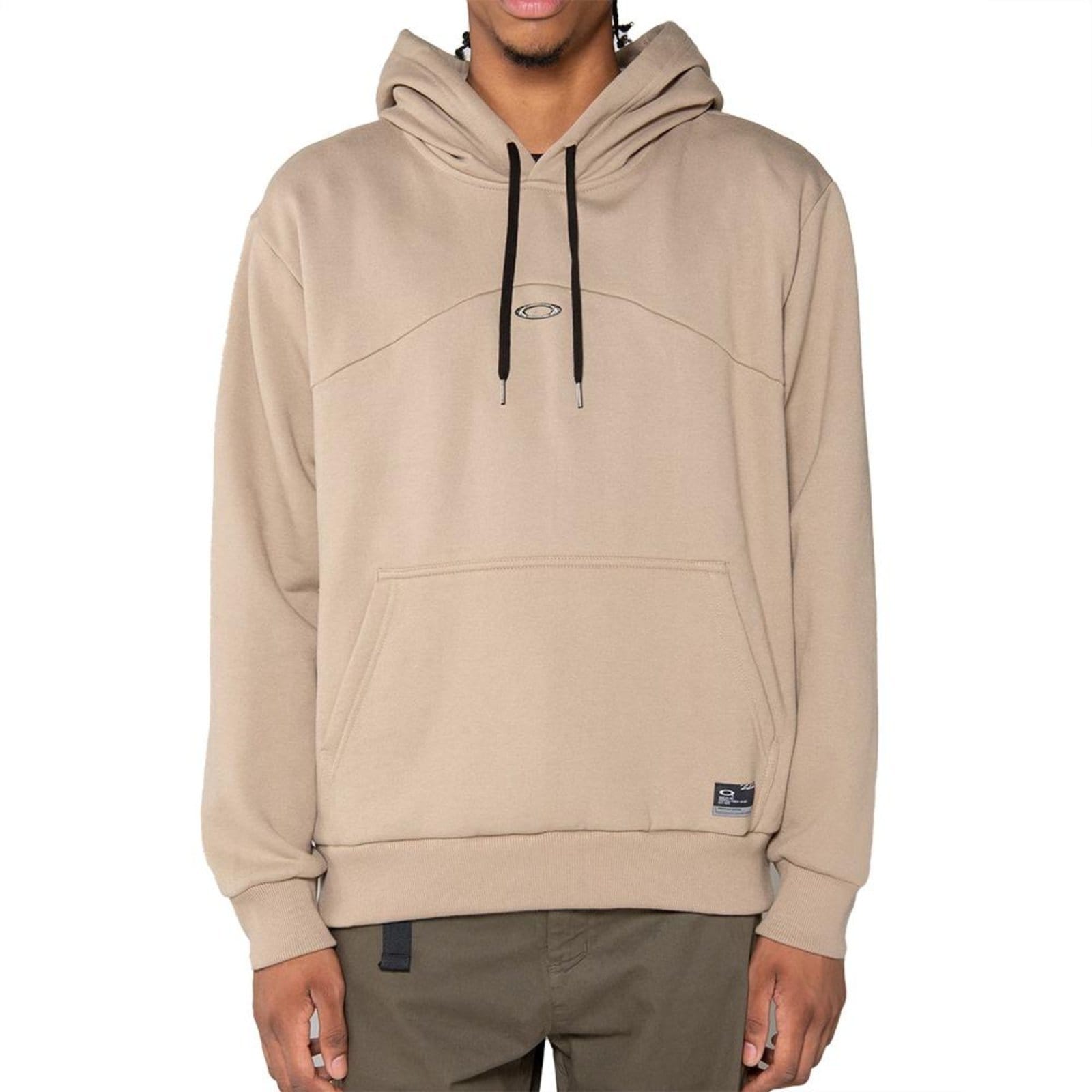 Moletom Oakley Canguru Ellipse Metal S25 Masculino Wood Grey