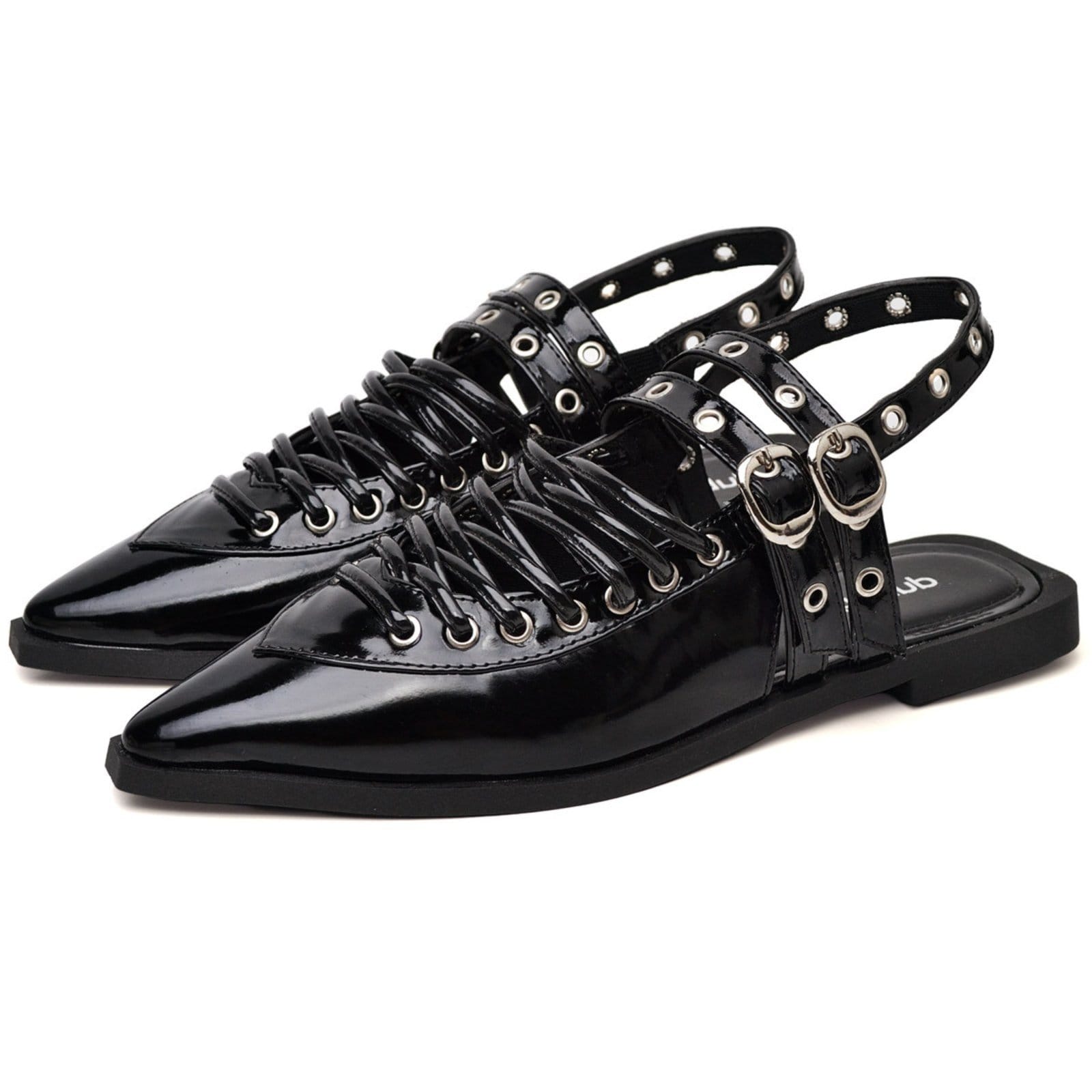 Sapatilha Feminina Detalhes Em Metal DUBUY 1308FG