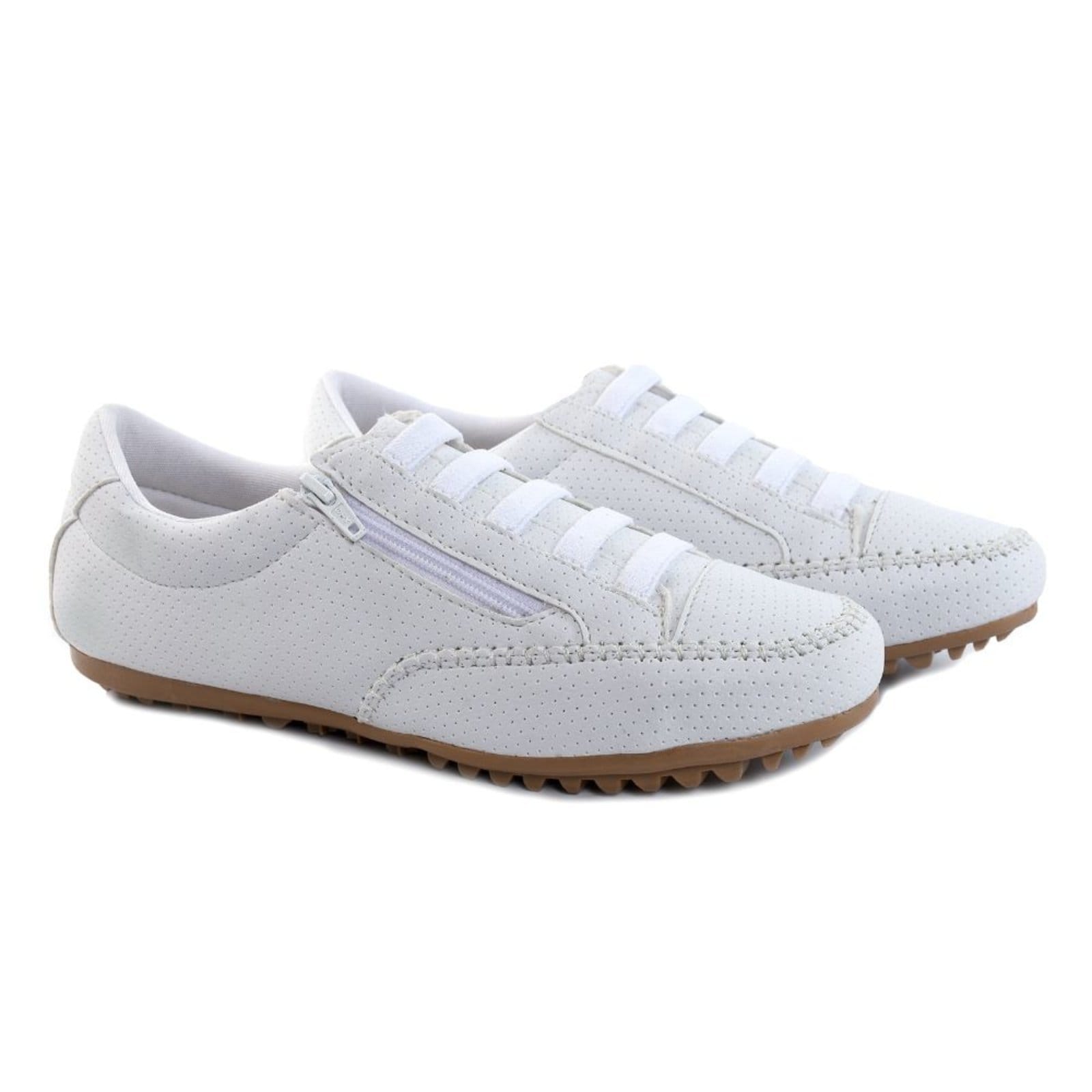 Vista 2 Sapatênis Tênis Feminino Leve Profissionais da Saúde ROMEU E JULIETA SHOES branco