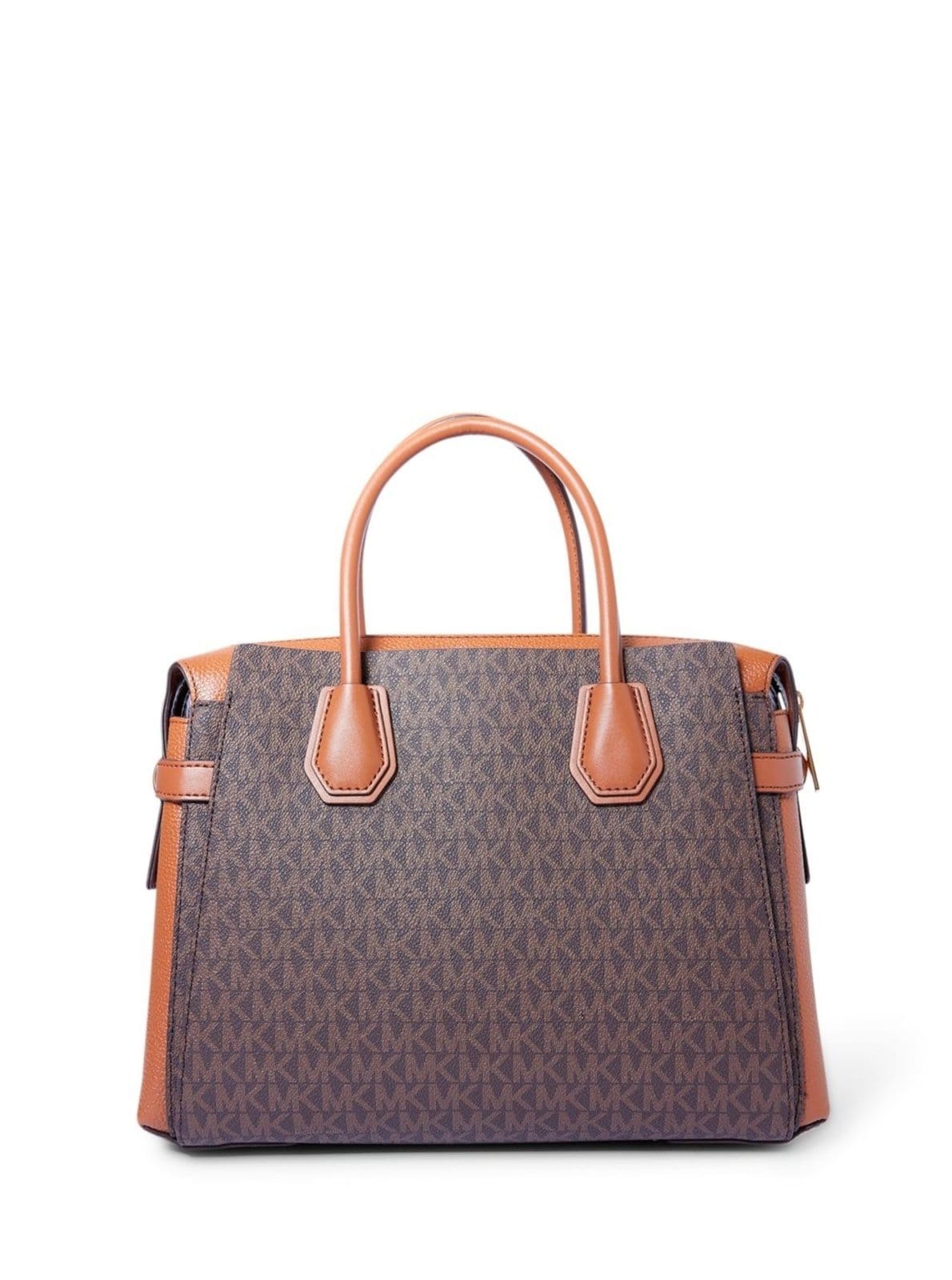 Vista 2 Bolsa Tiracolo Mercer Logo Média 35F2gm9s8b200 Michael Kors marrom