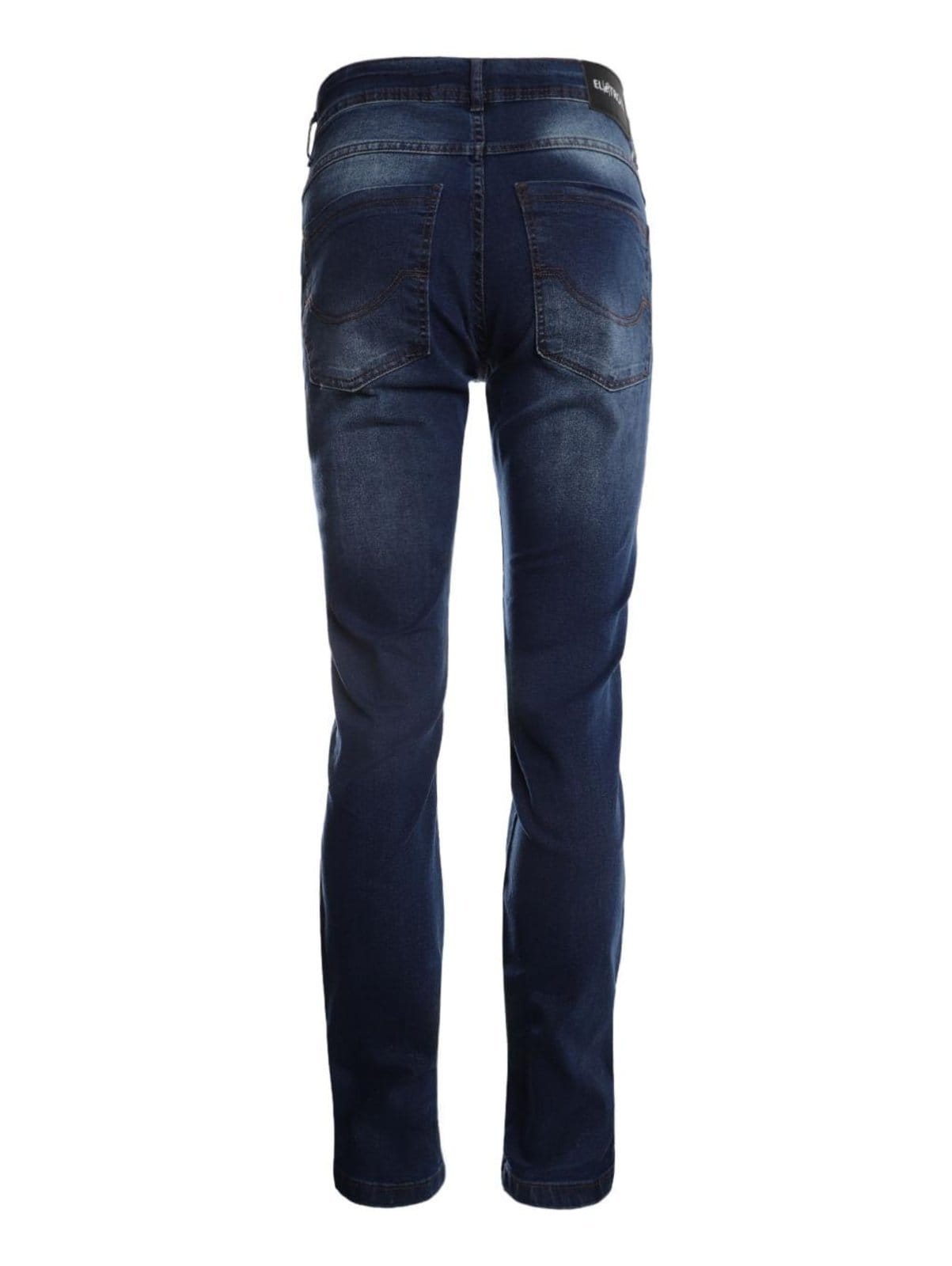 Vista 2 Calça Jeans Reta Elétron Masculina Elétron azul