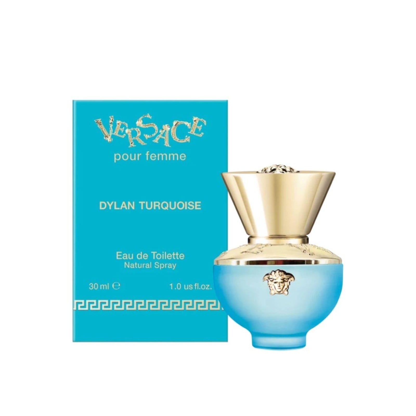 Vista 2 Dylan Turquoise Versace Edt - Perfume Feminino Versace unico turquoise