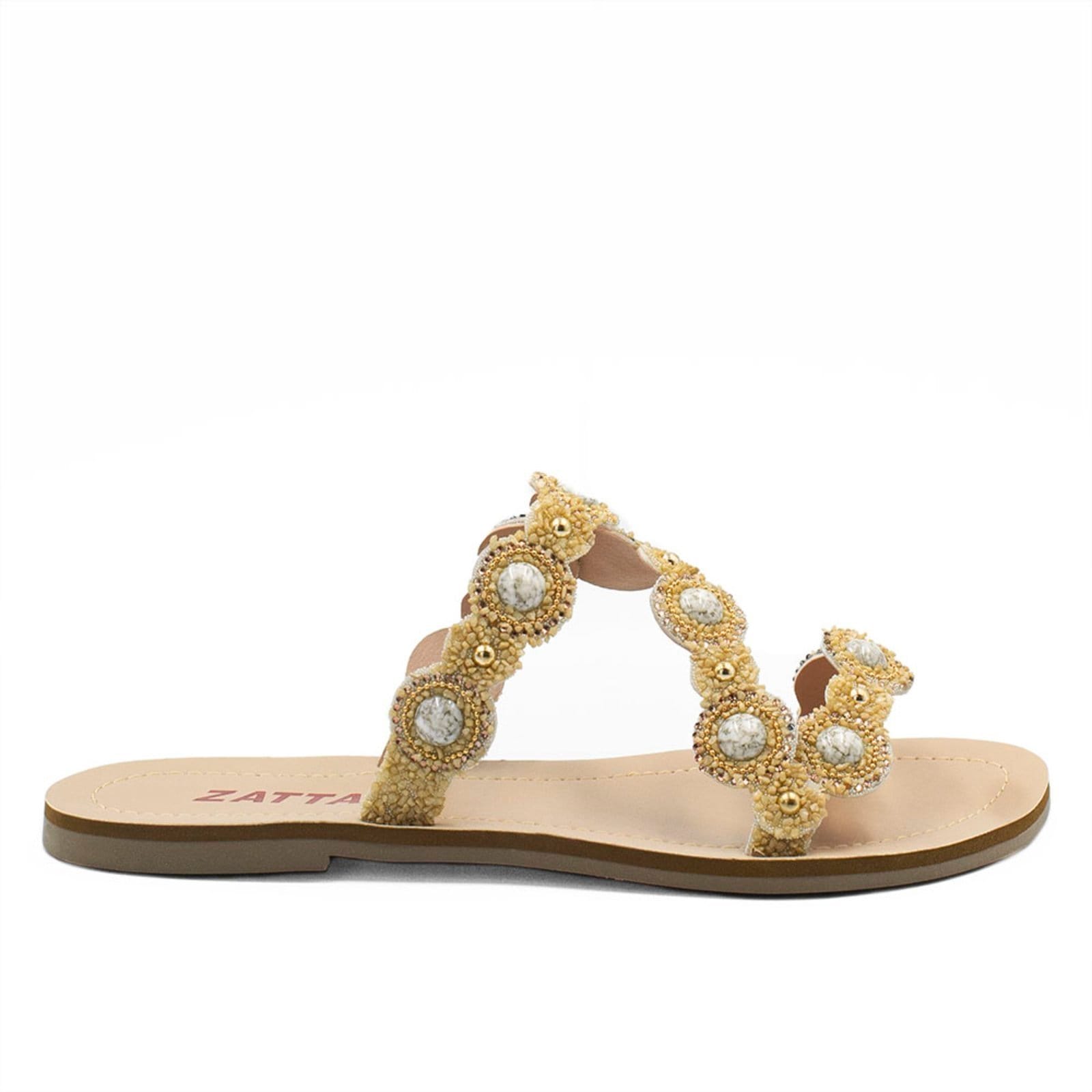 Rasteira Feminina Zatta Pedraria Marília