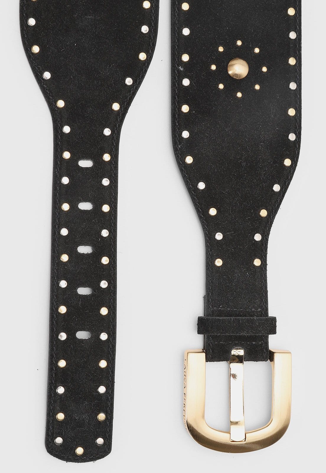 Cinto Feminino Lança Perfume Tachas Metálicas - 2