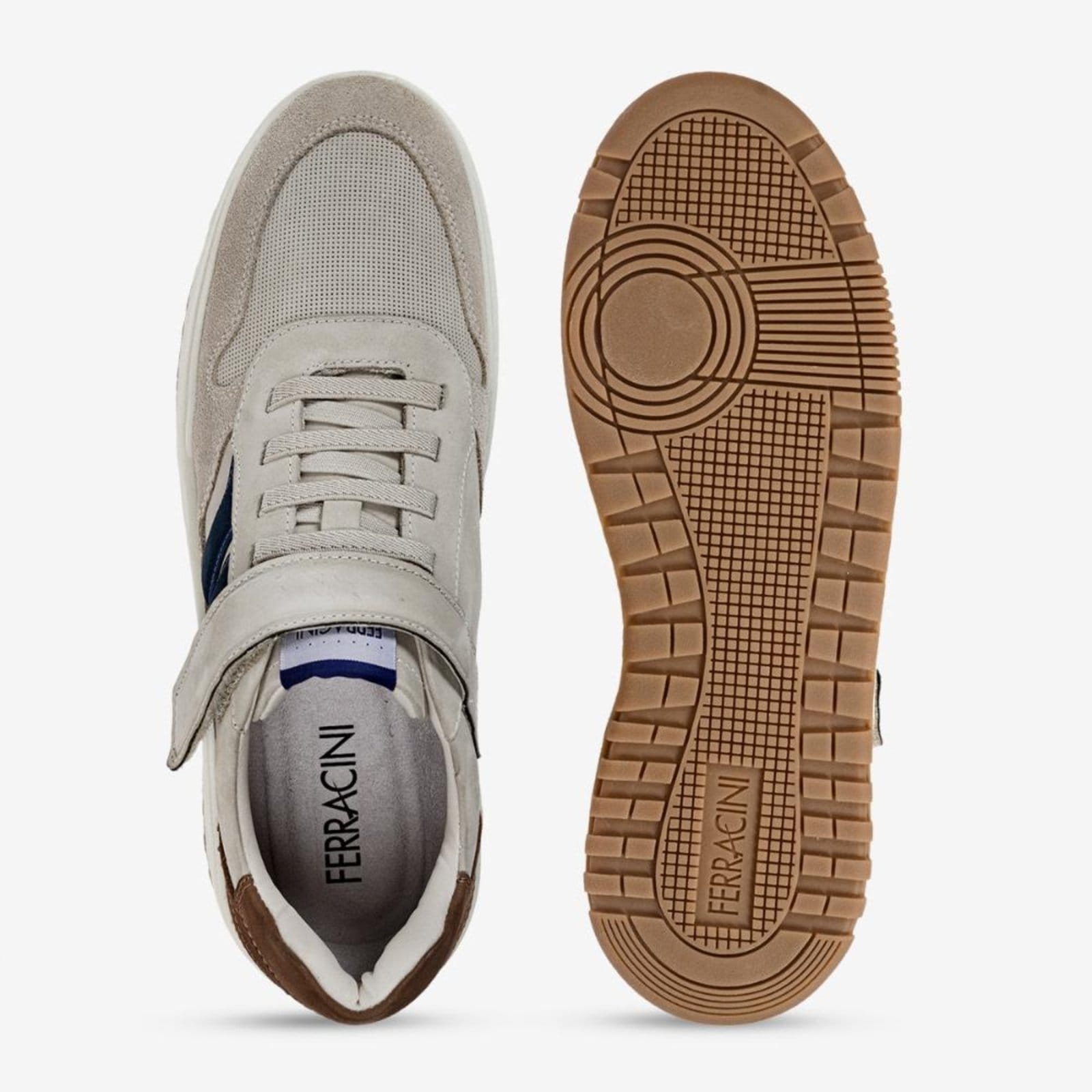 Vista 2 Sapatênis Esportivo Max 7403-683E FERRACINI bege