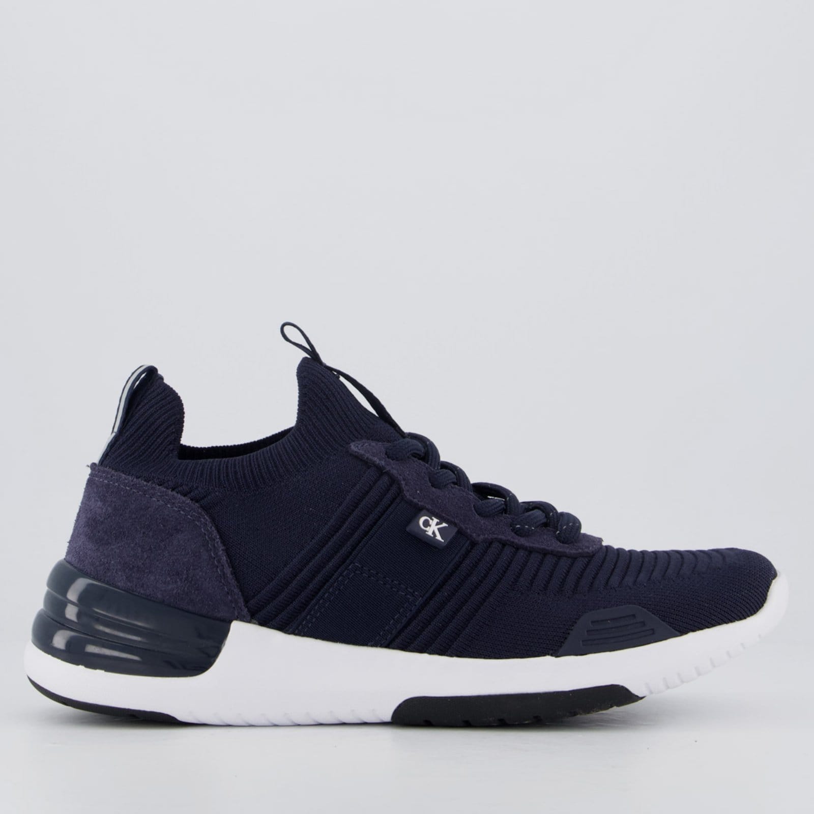 Tênis Calvin Klein Air Knitting Flexible Marinho