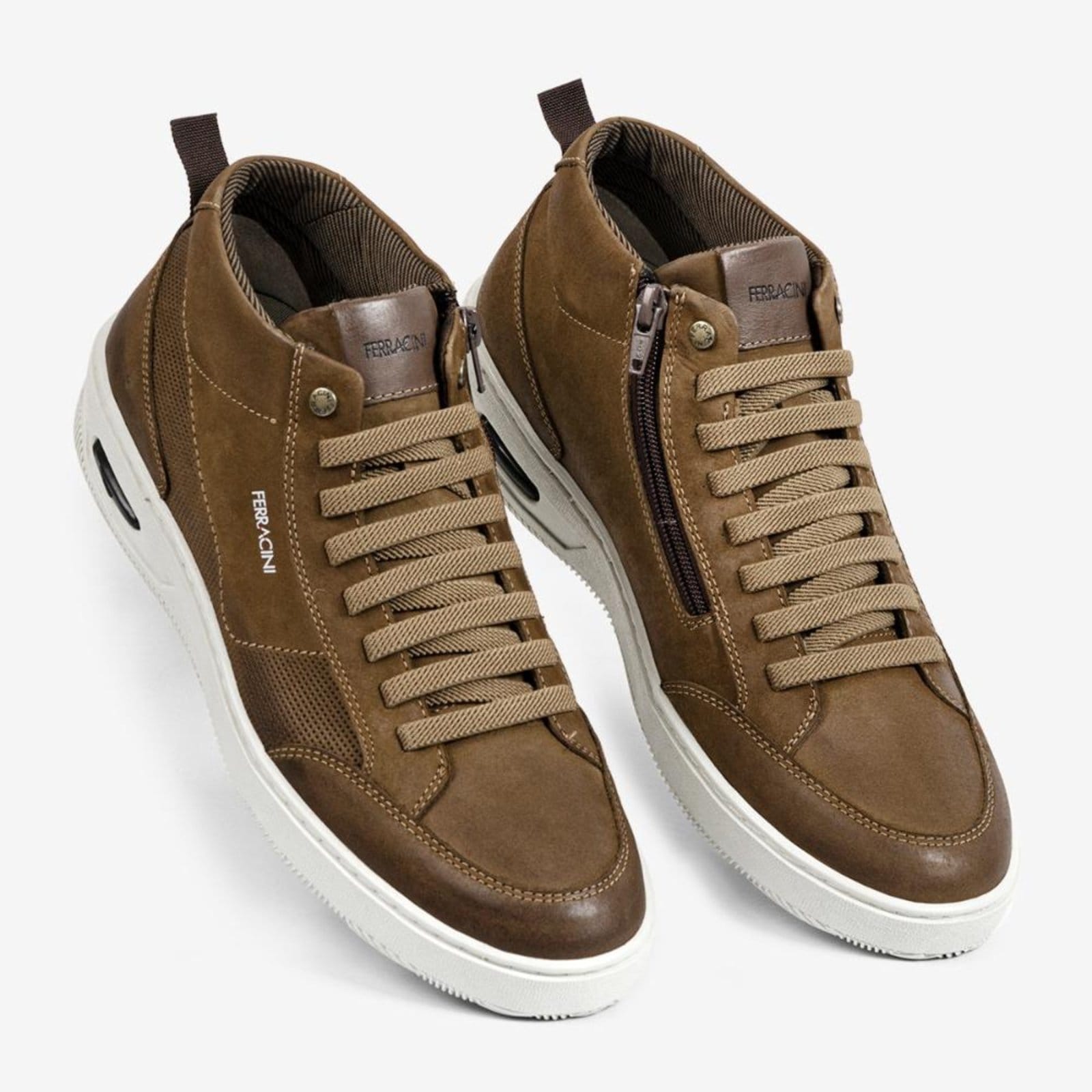 Vista 2 Sapatênis Masculino Elástico New Blady Ferracini 2632A FERRACINI marrom