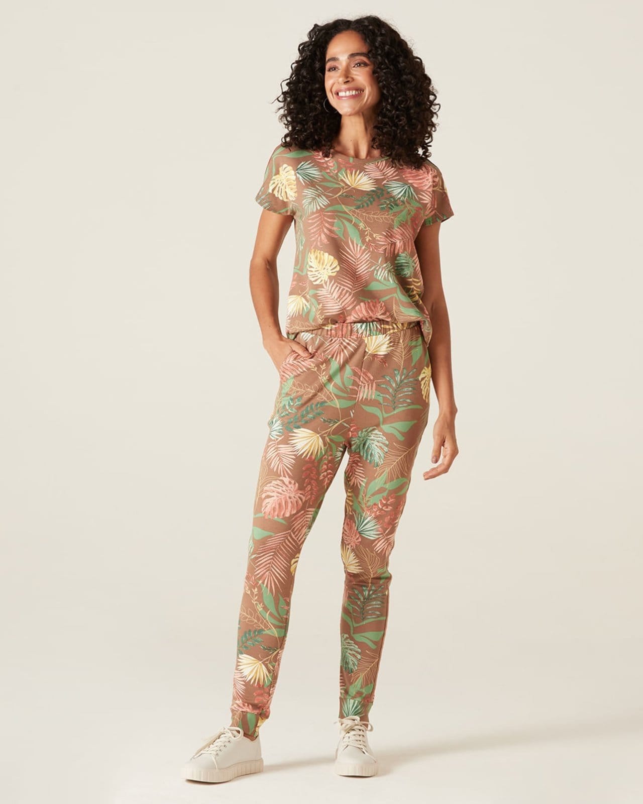 Calça Jogging Moletinho De Viscose