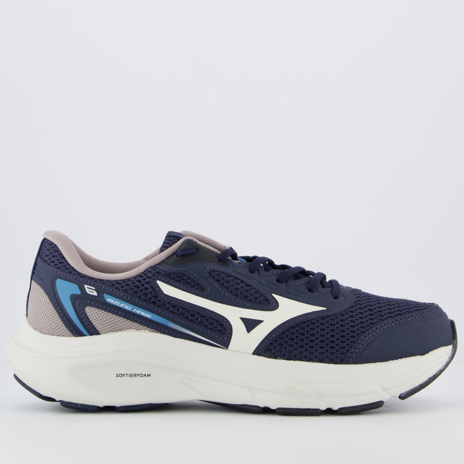 Vista principal Tênis Mizuno Hawk 6 LS Marinho Mizuno azul marinho