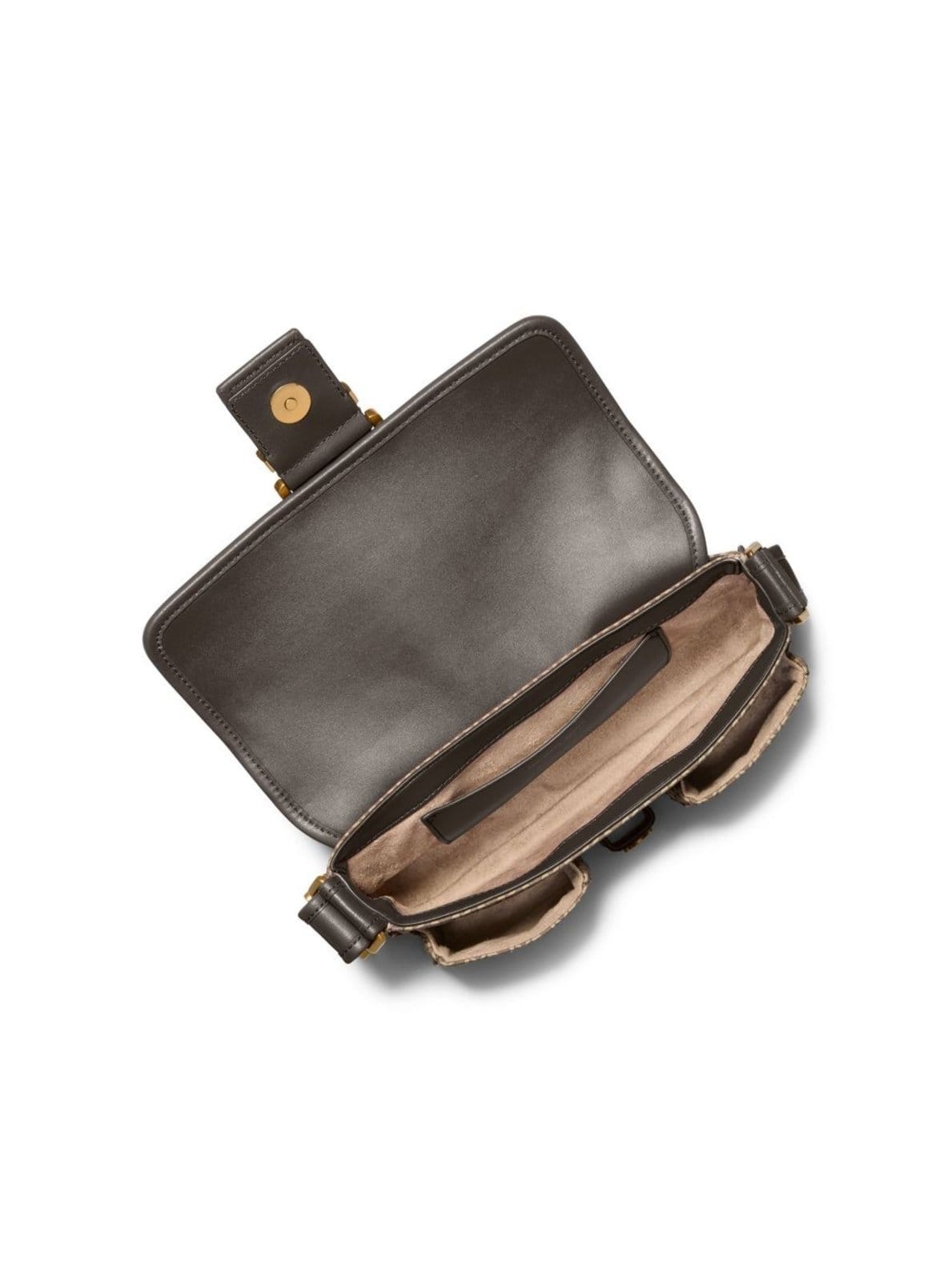 Vista 2 Bolsa De Ombro Colby Mk200 Logo Média 30T5abal8j270 Michael Kors marrom