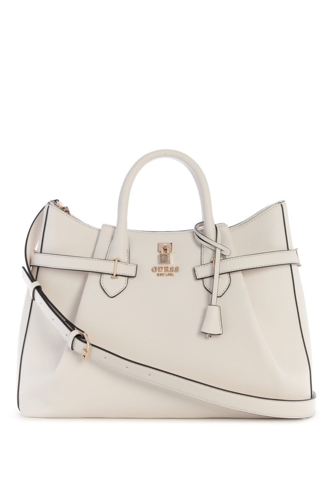 Vista principal Bolsa Guess Yesba Girlfriend Satchel Off White Guess off-white white