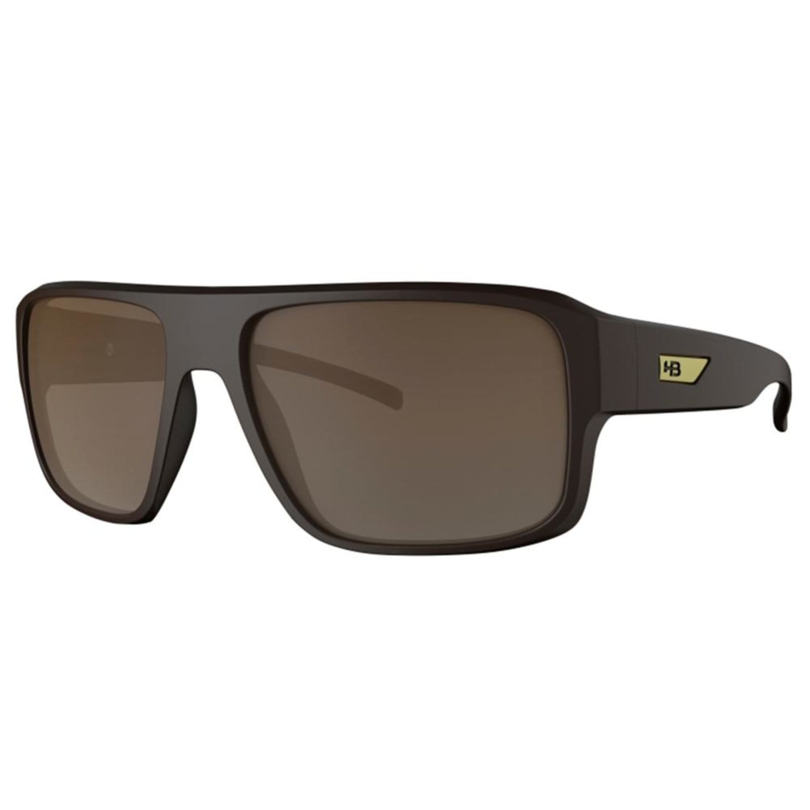 Óculos de Sol HB Redback - 58 Marrom Fosco