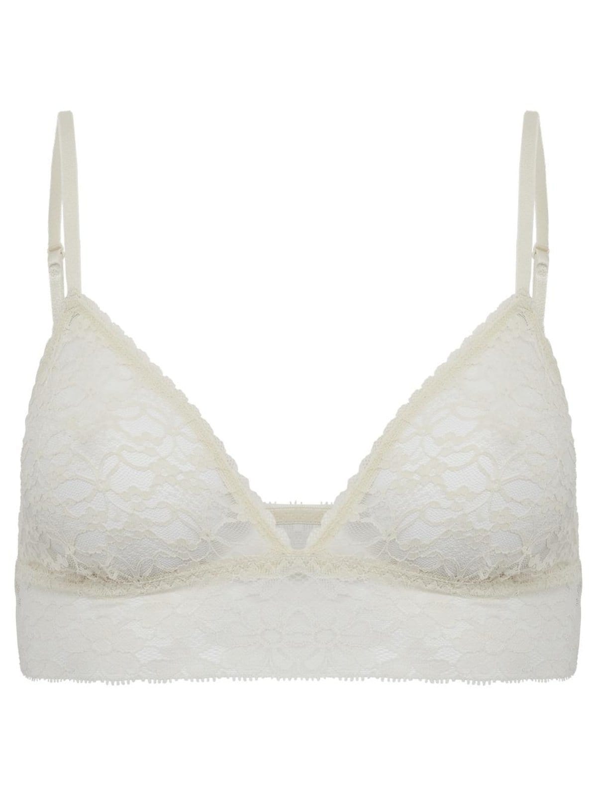Sutiã Triângulo Renda Sweet Lace Creme