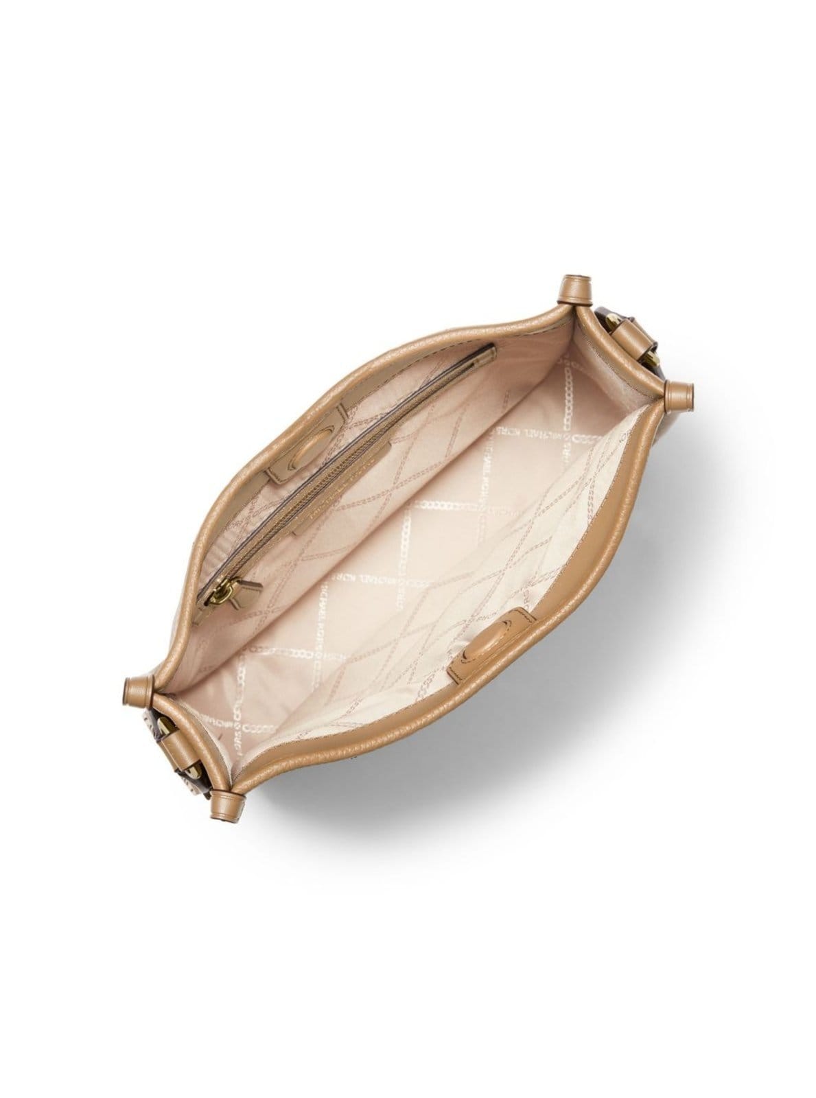 Vista 2 Bolsa Transversal Luisa Grande De Couro 30R4g99m7l222 Michael Kors caramelo