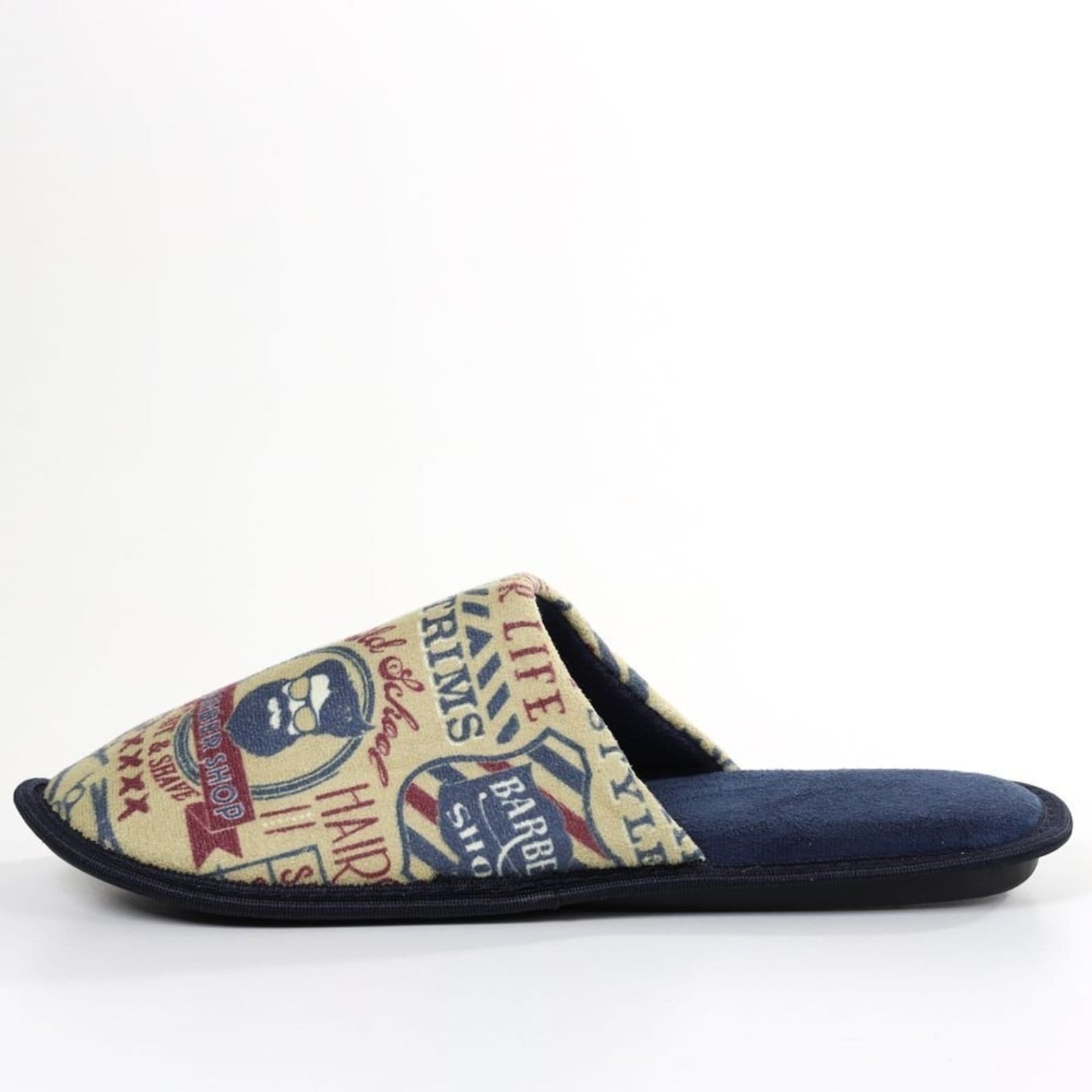 Vista 2 Pantufa Masculina Aberta Europa Europa Europa amarelo